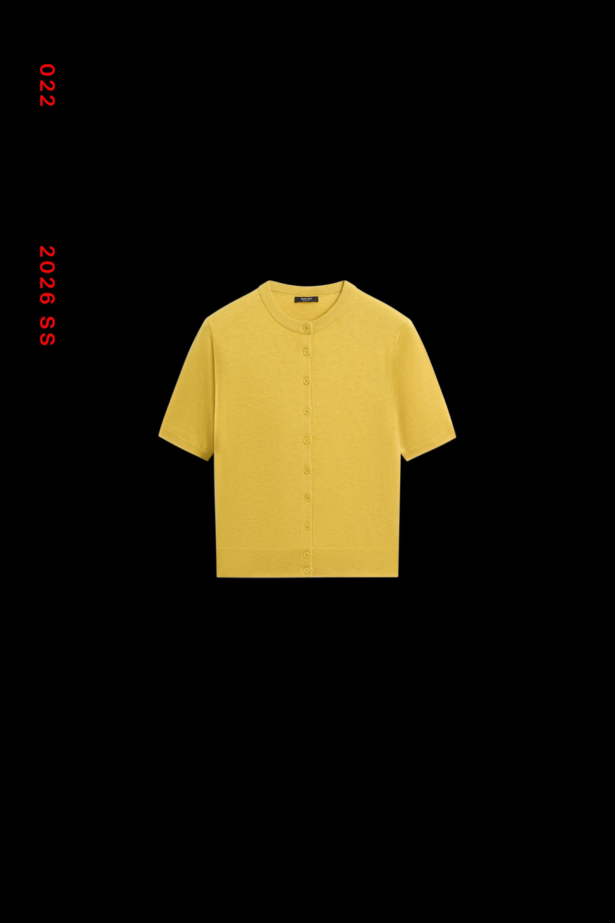 Short sleeve cardigan — LIME