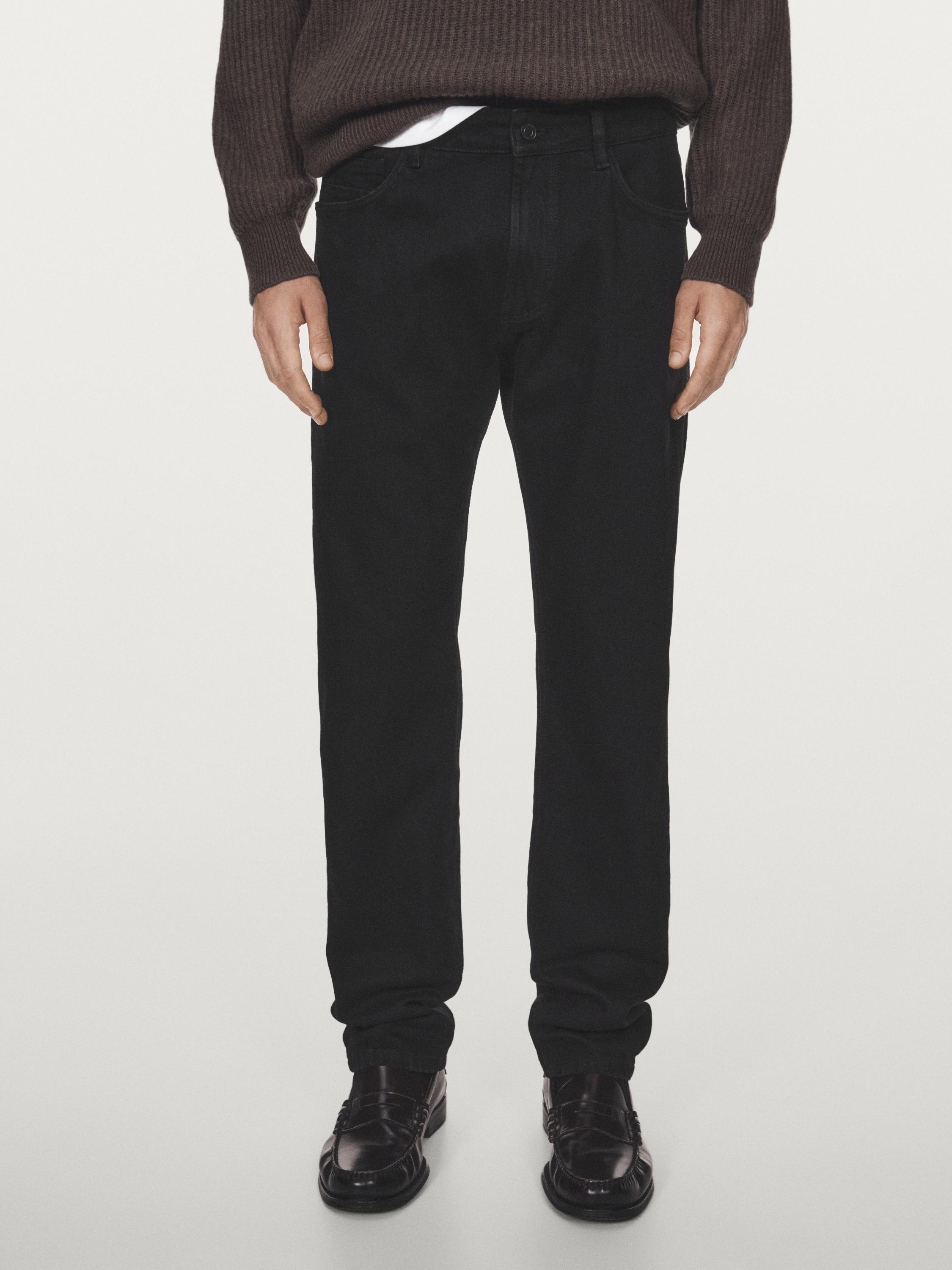 Slim fit jeans — BLACK
