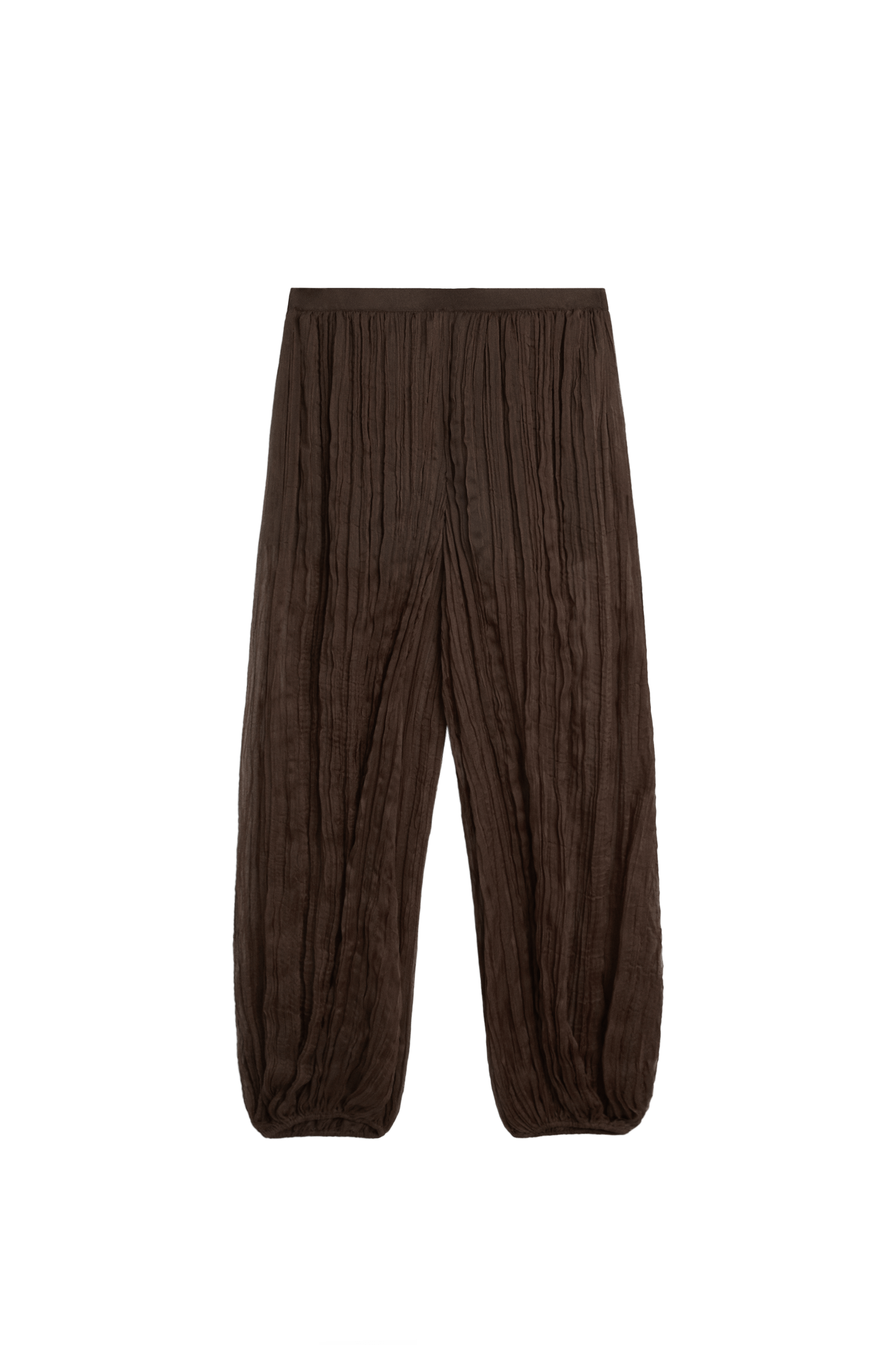 Massimo Dutti Total look pilili pantolon görsel 6