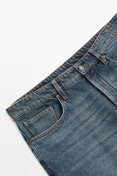 Slim fit cropped jeans — MEDIUM BLUE 9