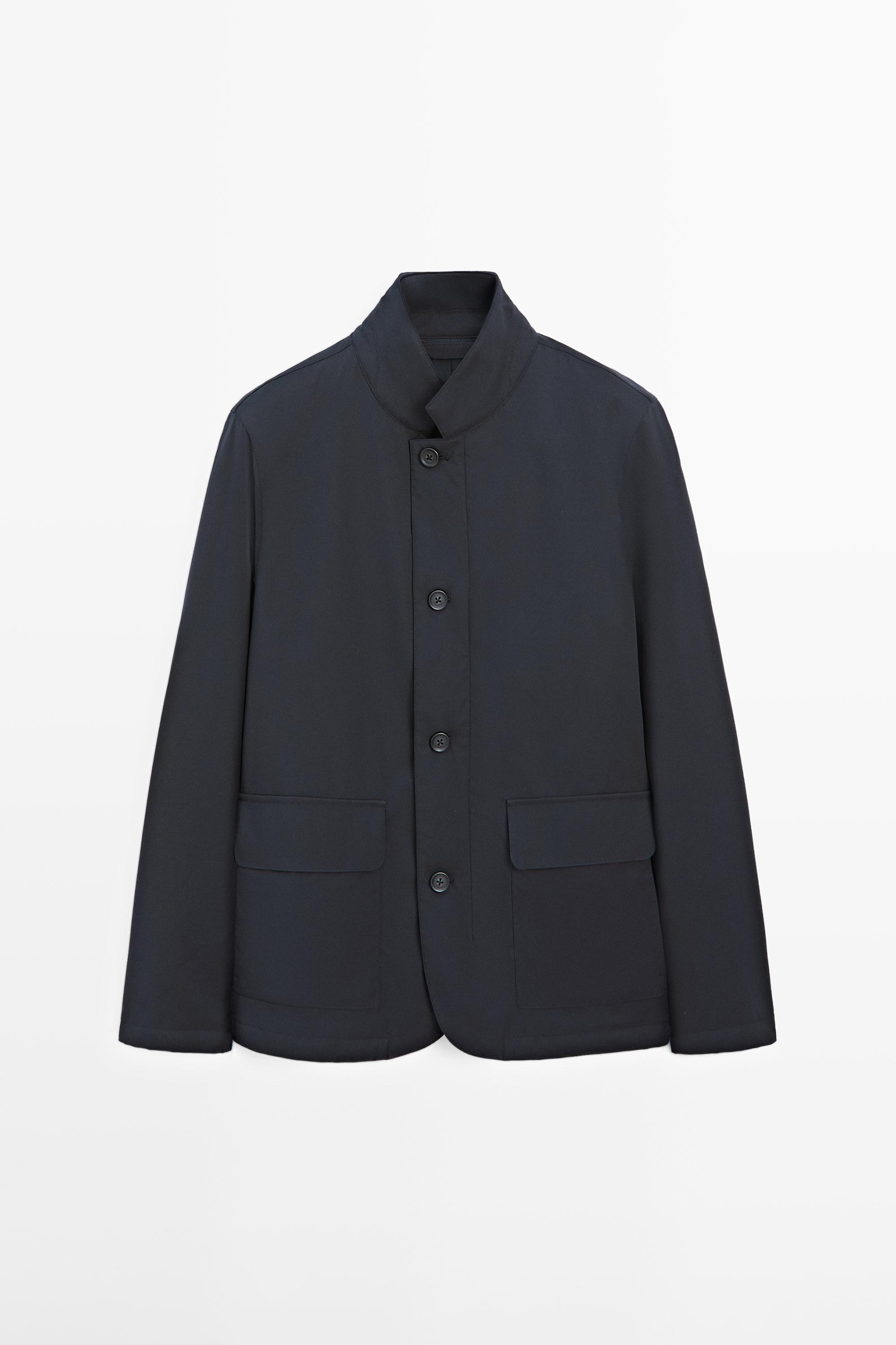 Jaqueta embuatada water repellent