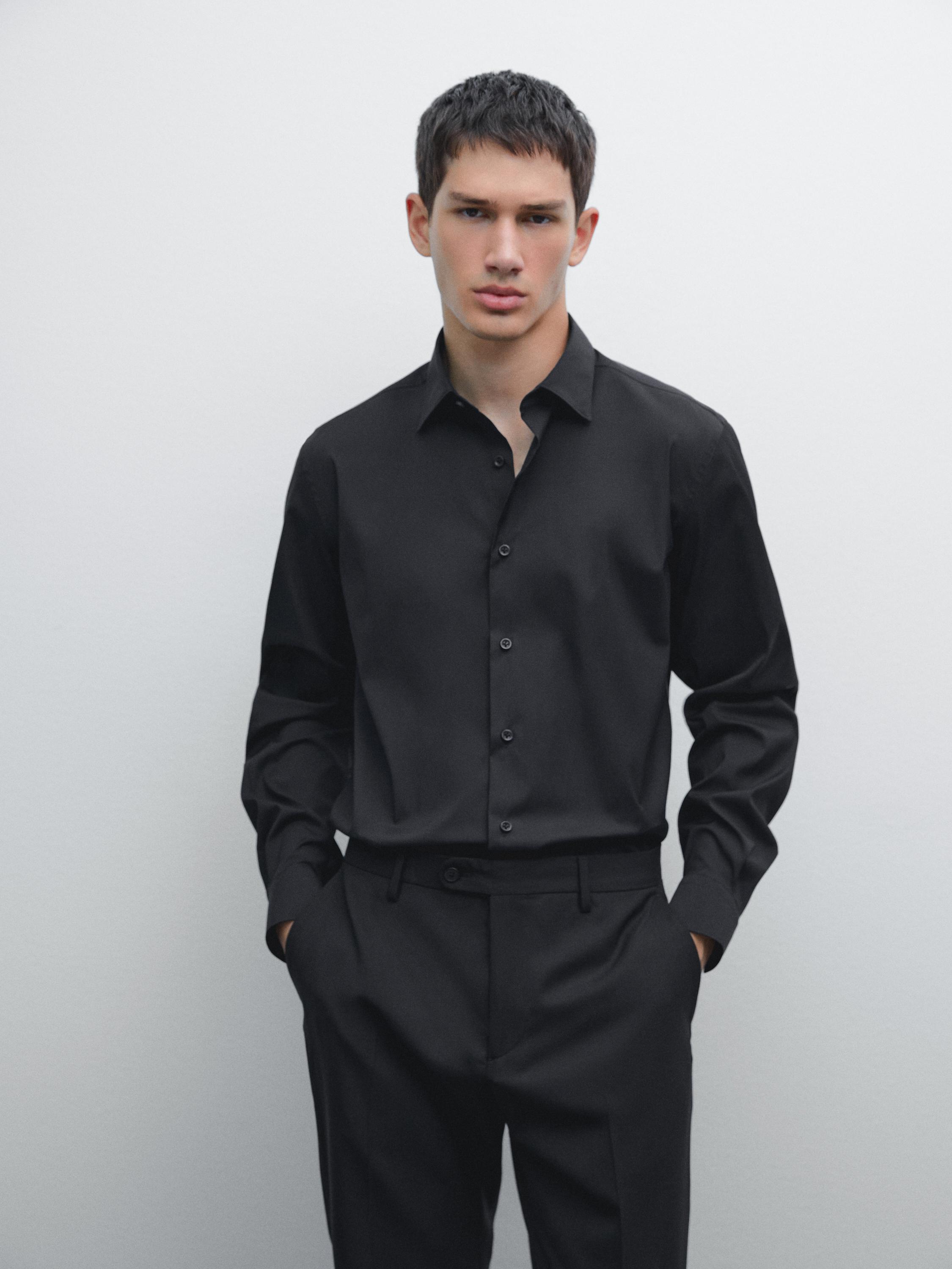 Chemise slim fit stretch