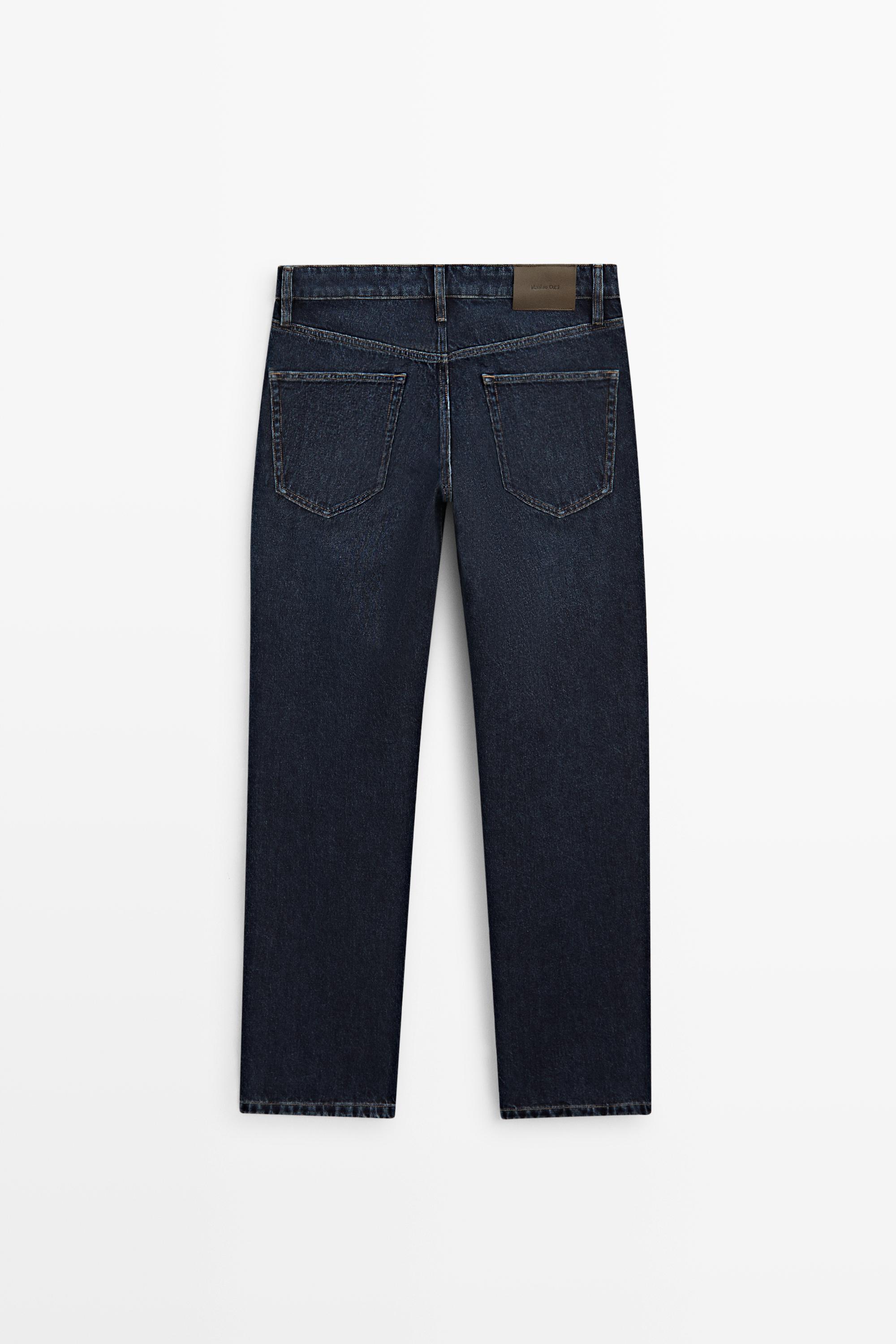 Tapered fit jeans — Dark Blue