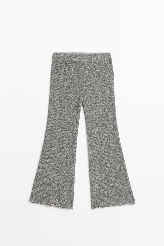 Nep dokulu dökümlü total look pantolon