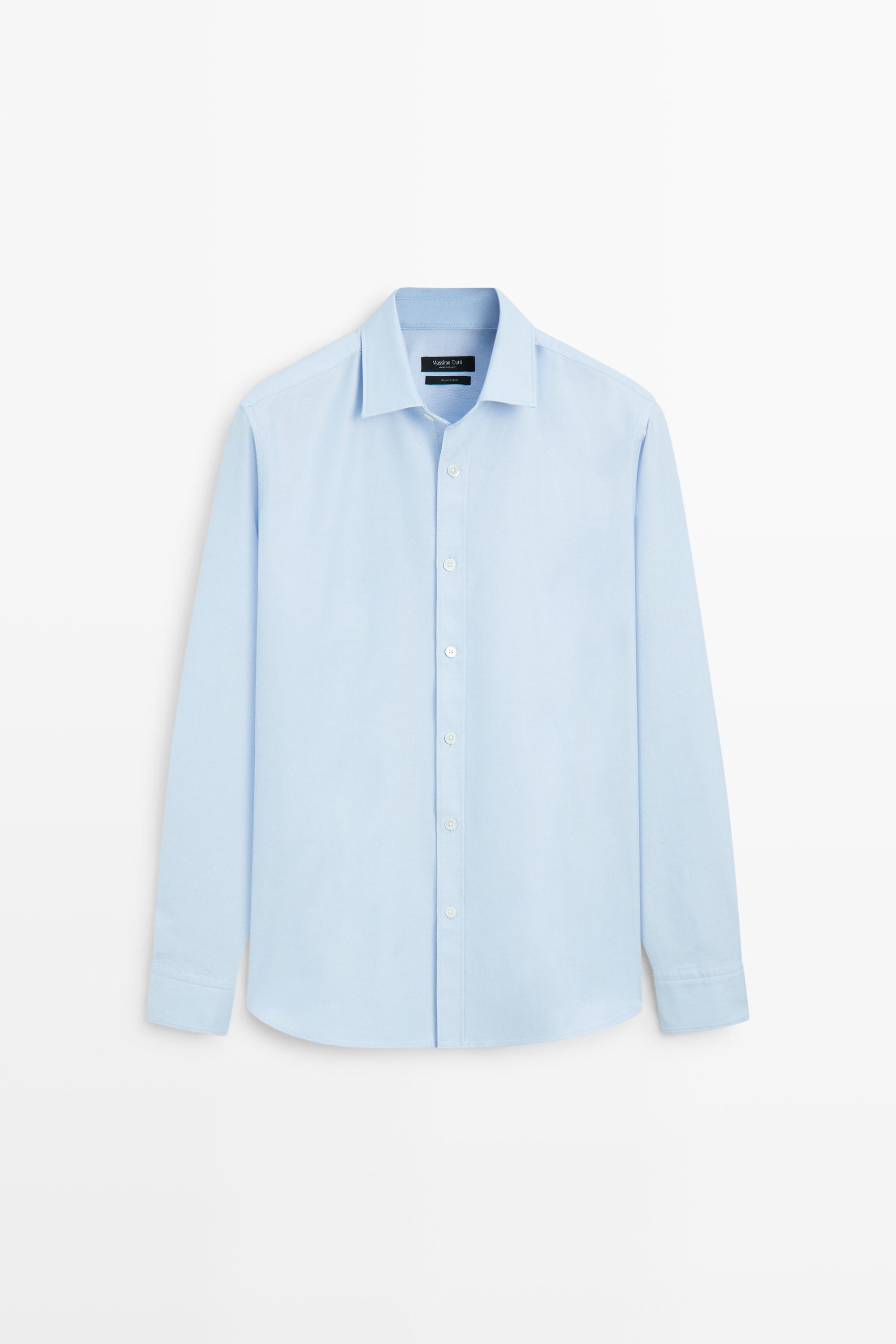 Camisa oxford regular fit 100% algodón