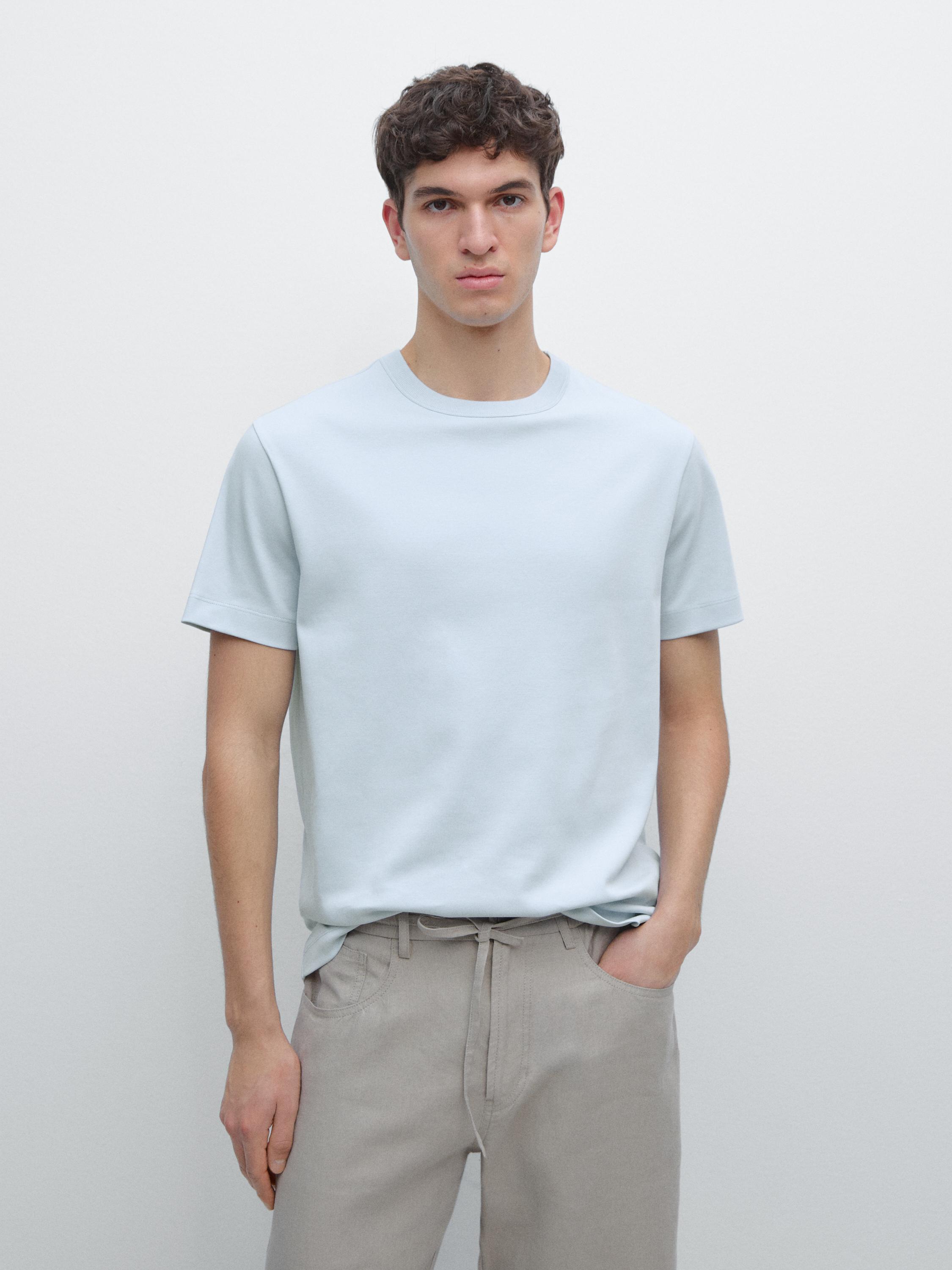 Short sleeve cotton T-shirt