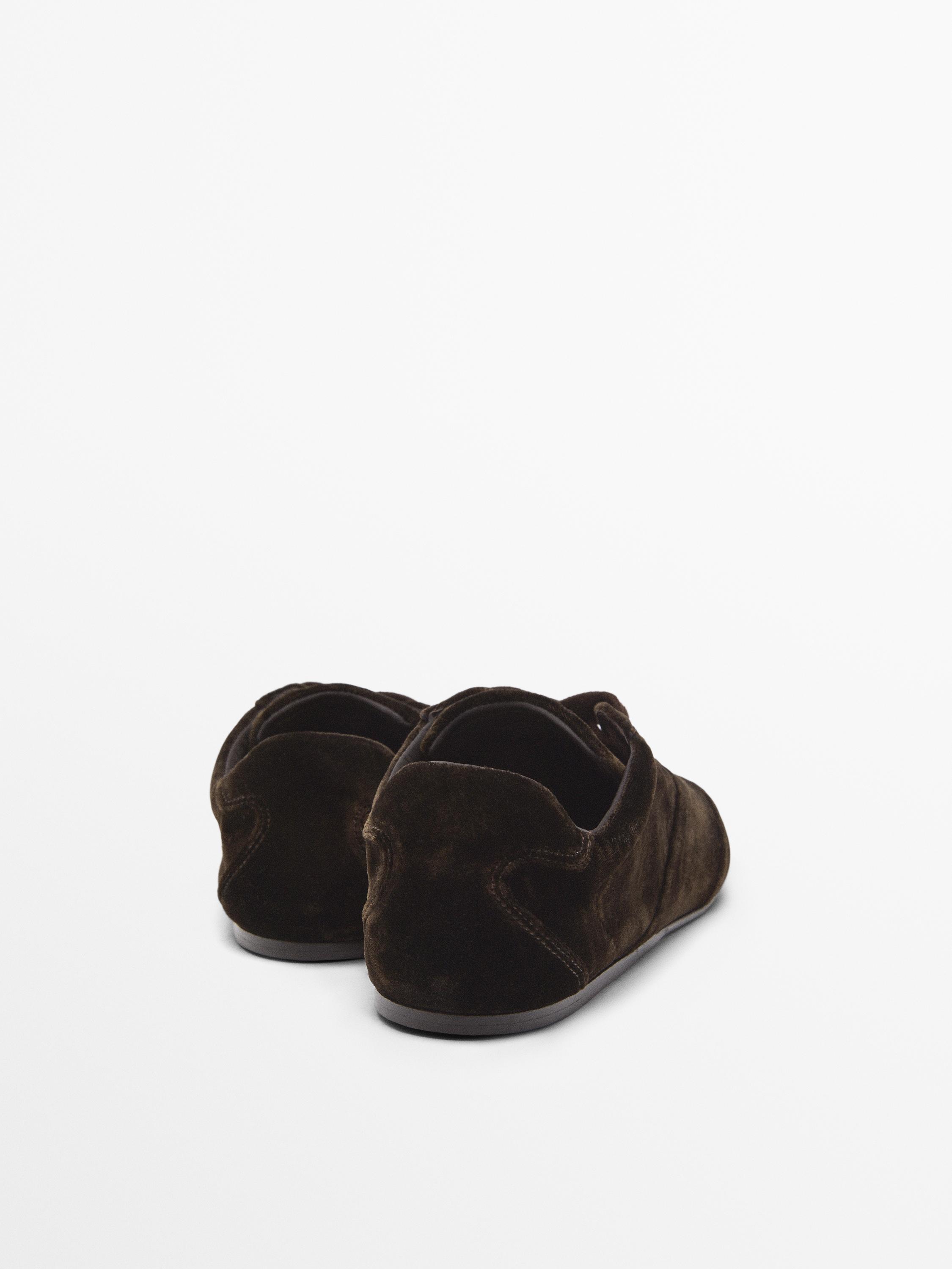 Velvet trainers