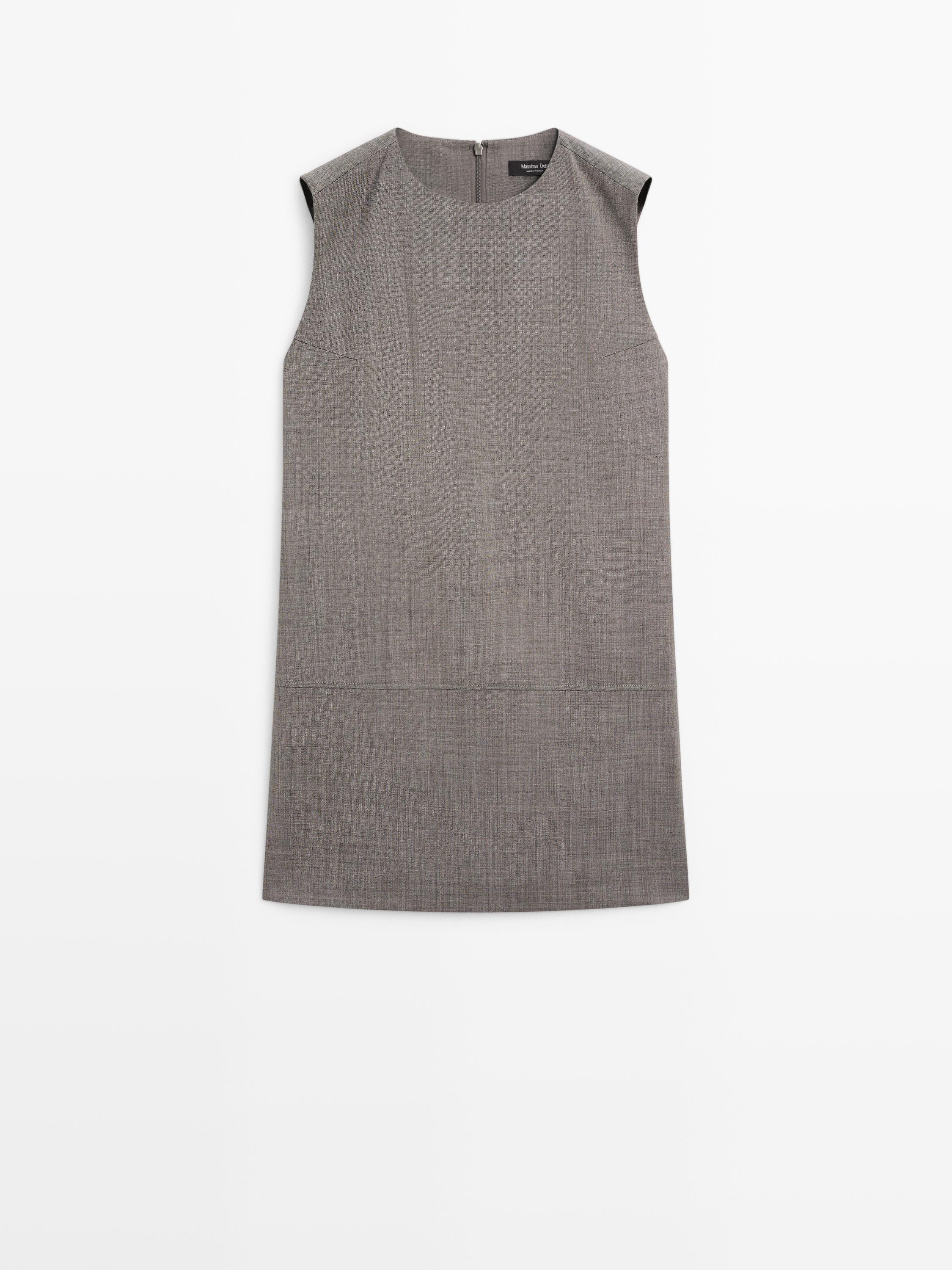 Robe courte chinée