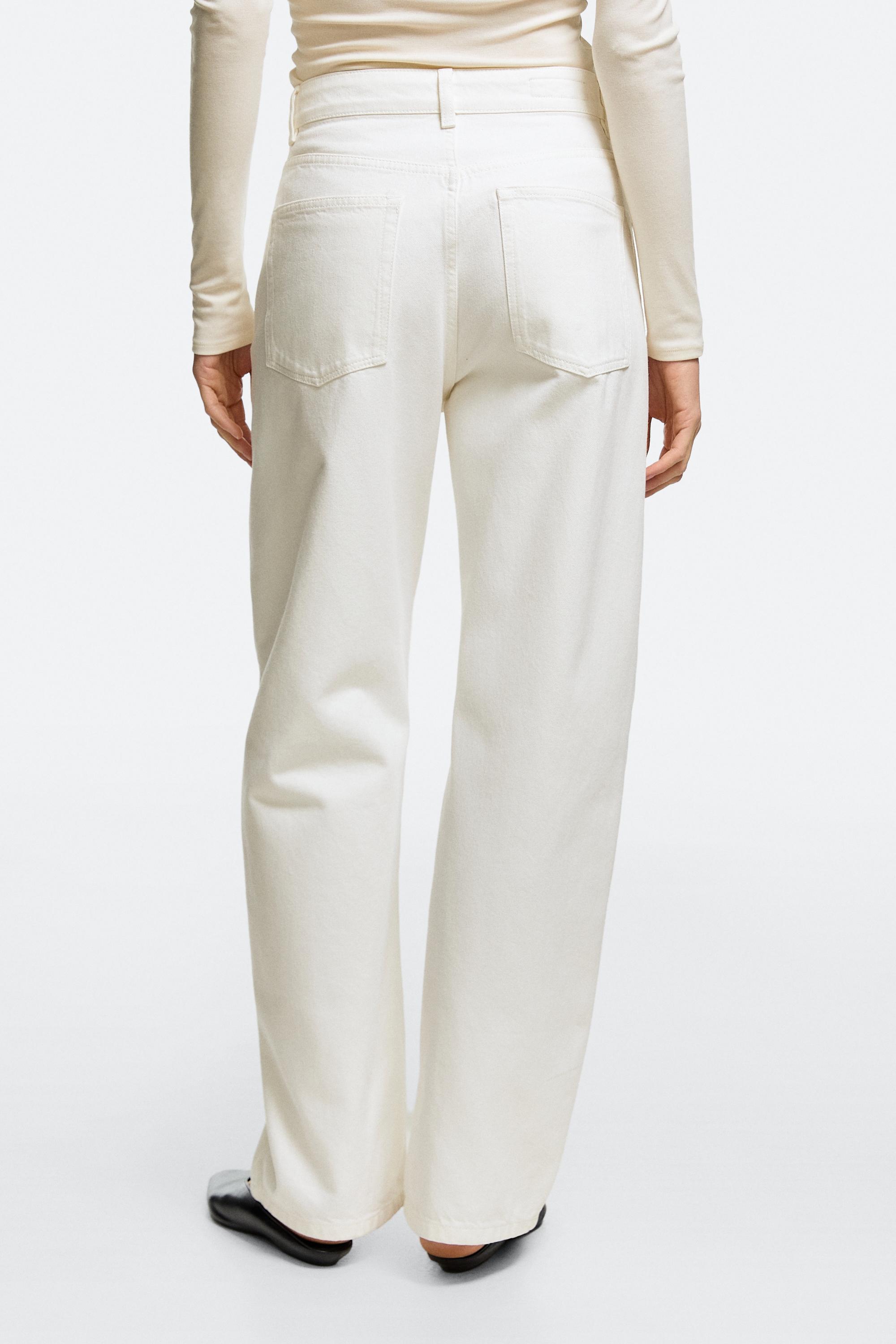 High-waist barrel fit jeans