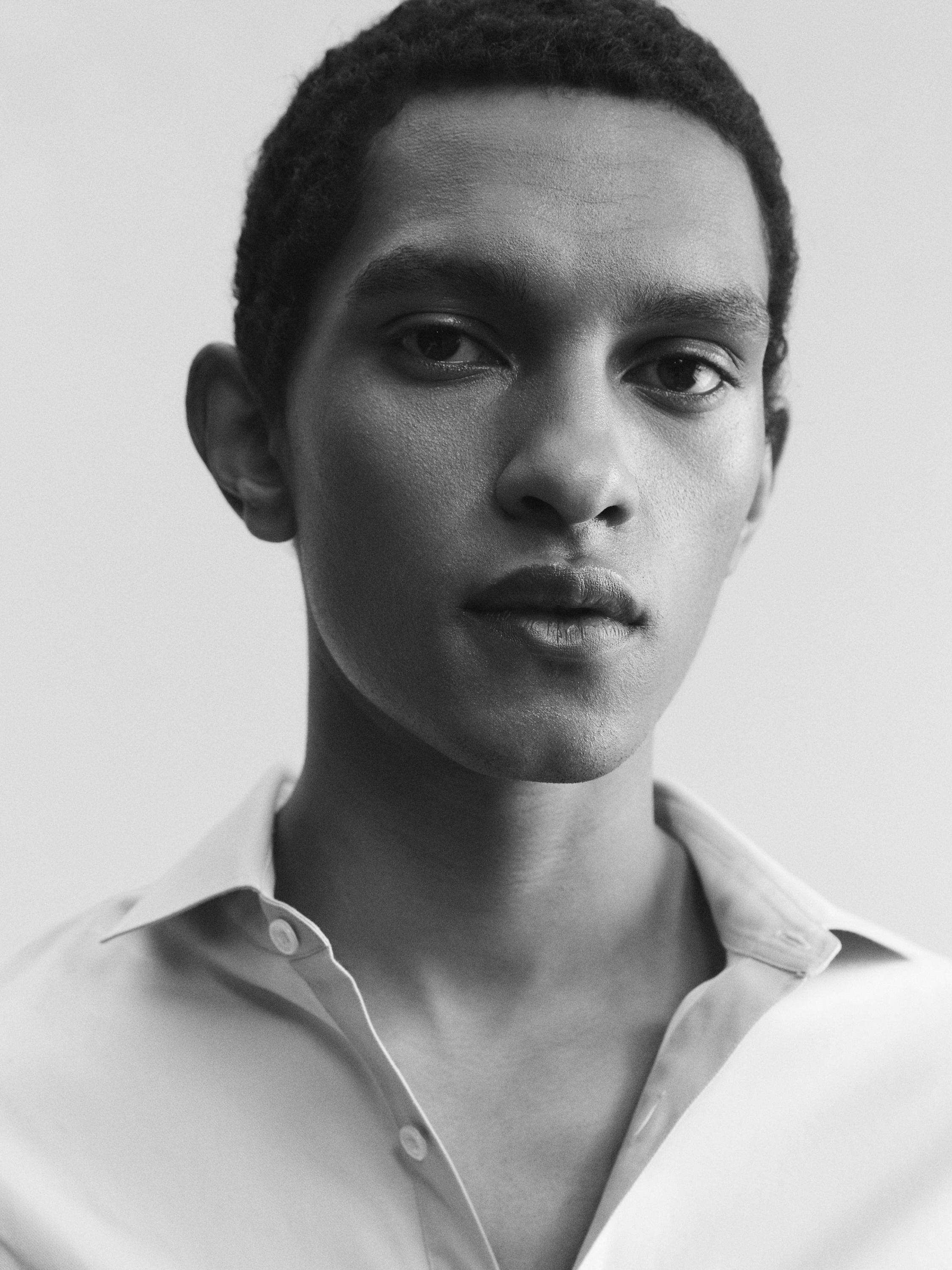 Cotton shirt with pockets — BEIGE