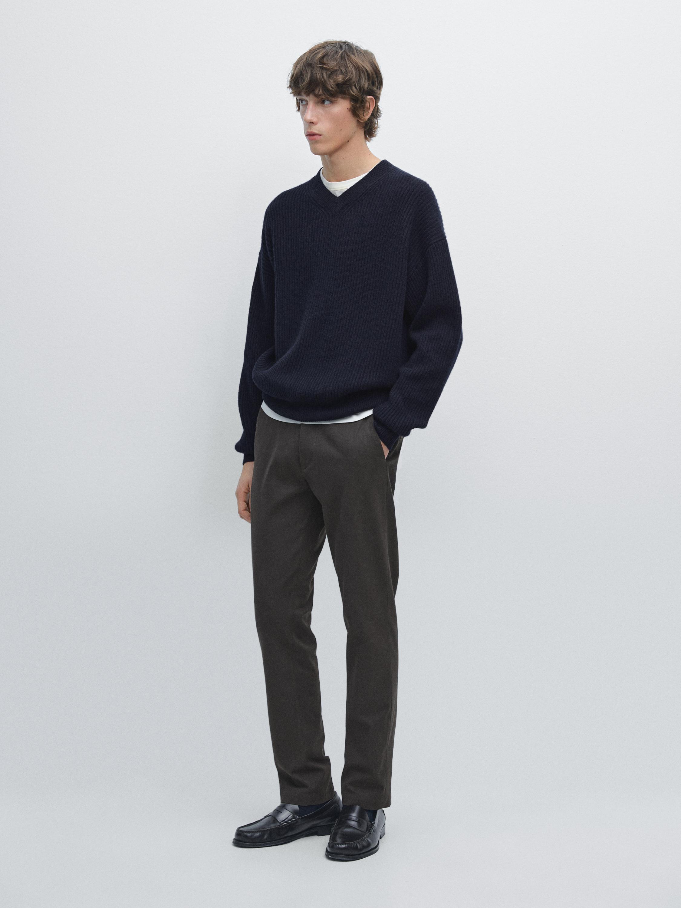 Tvillbukse – slim-fit