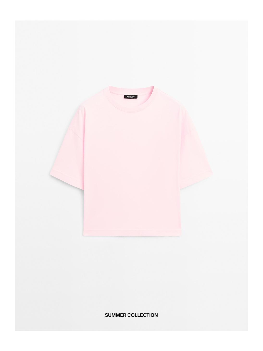 Camiseta manga corta 100% algodón