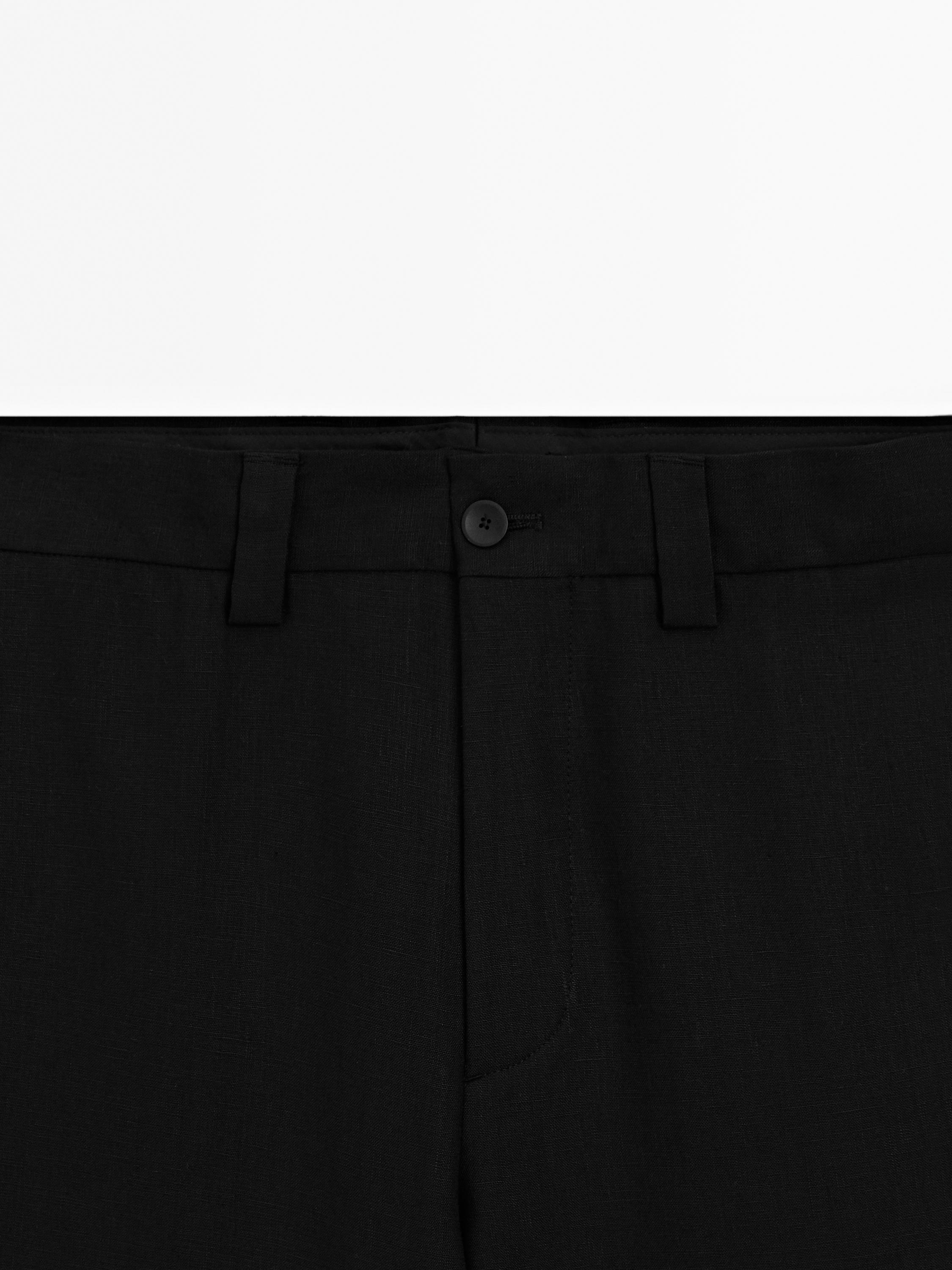 100% linen suit trousers - Limited Edition