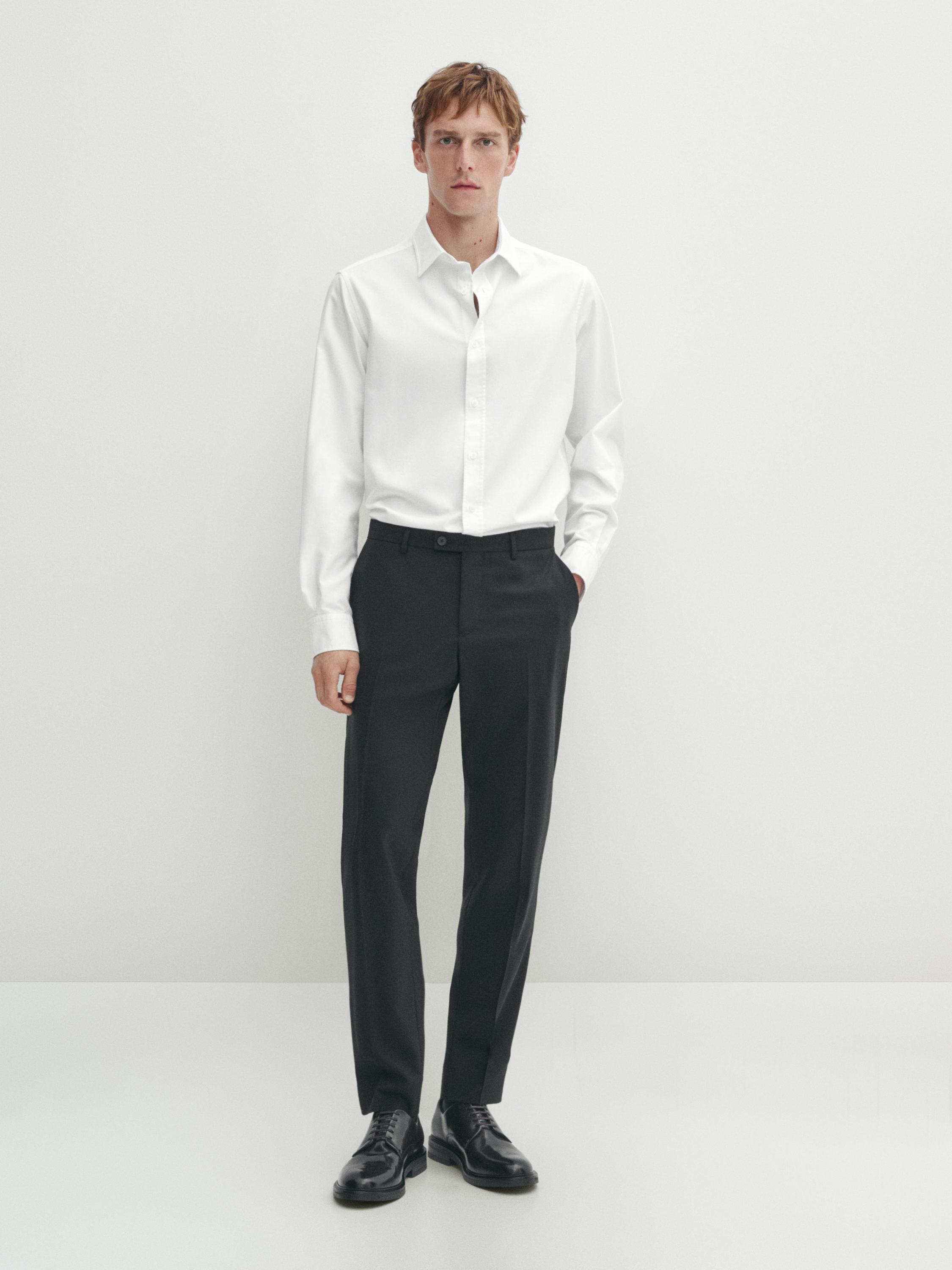 قميص بارز الملمس قطن 100%