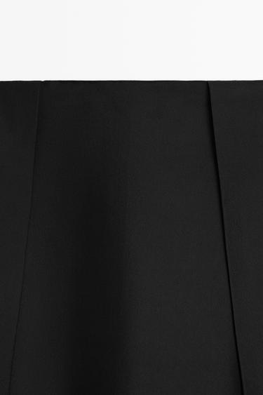100% silk pleated midi skirt - LIMITED EDITION — BLACK 9