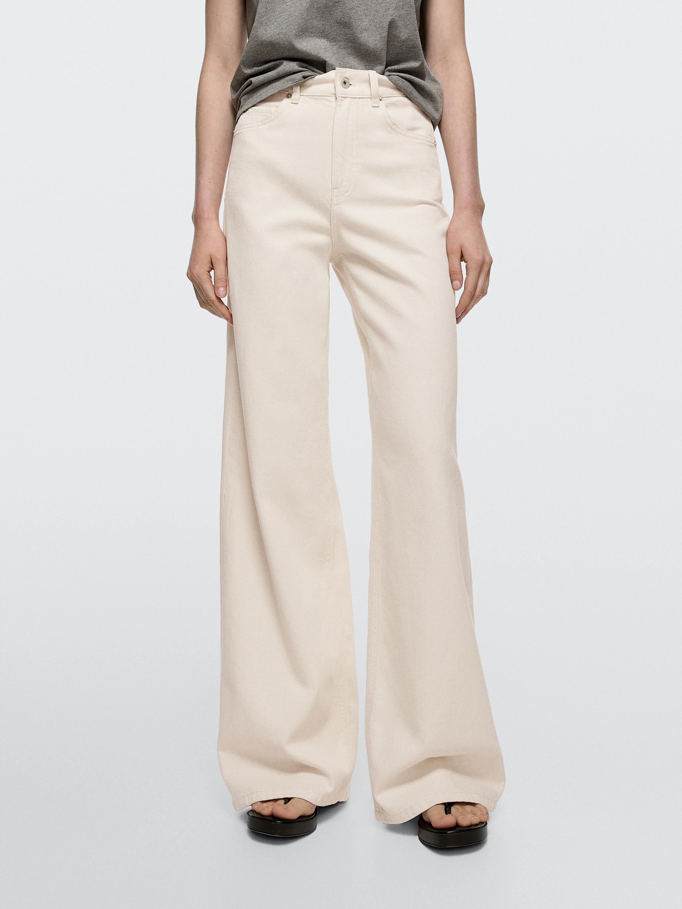 High-waist wide-leg jeans — CREAM
