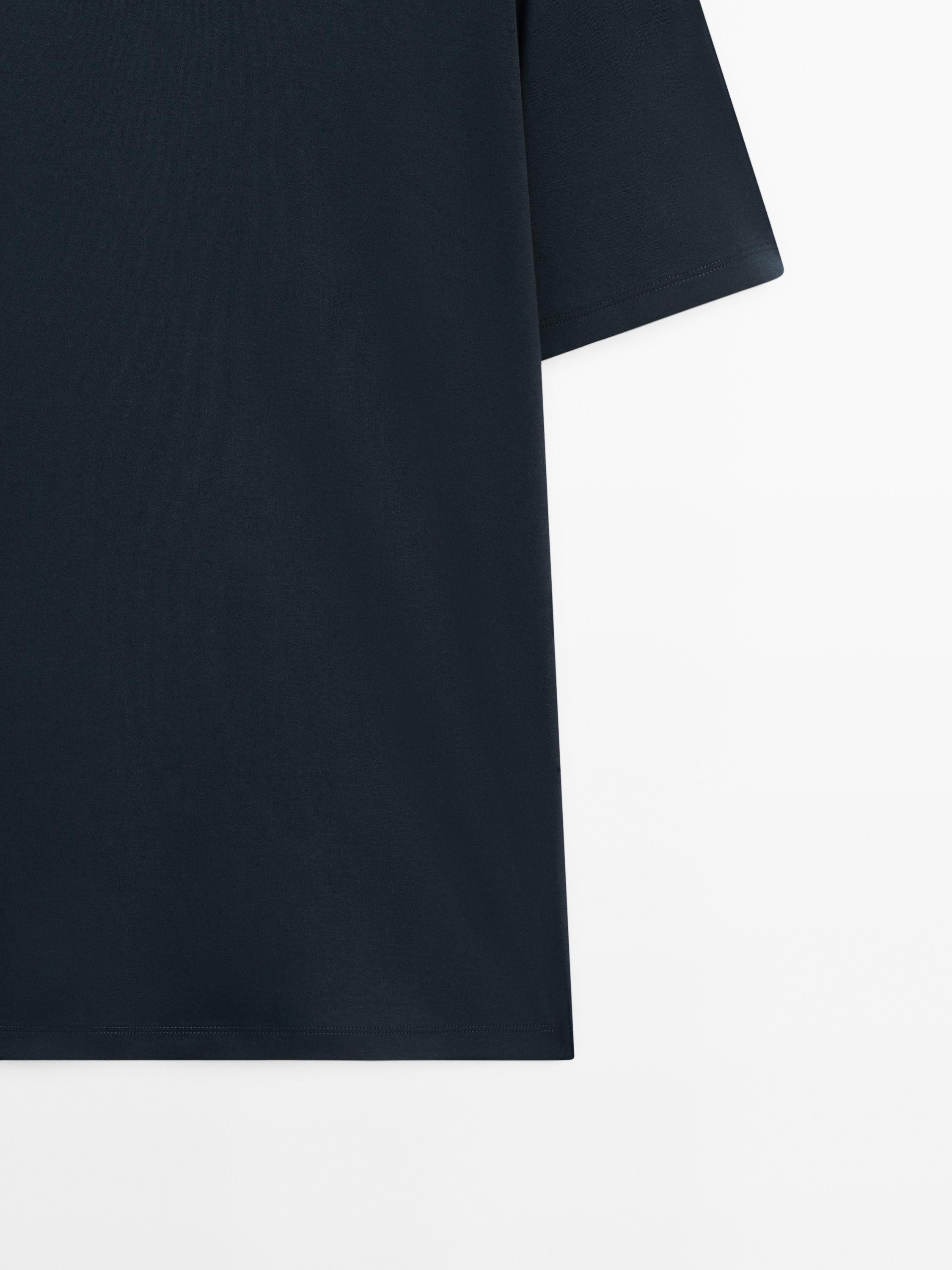 100% mercerised cotton T-shirt