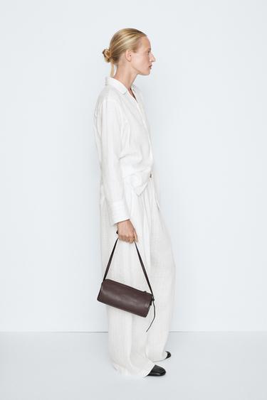 Striped flowing shirt - STUDIO — CREAM 3