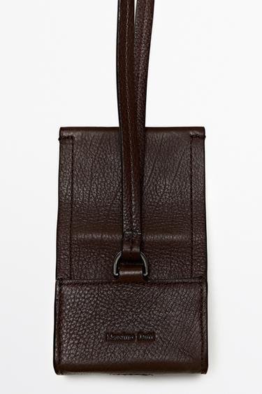 Nappa leather AirPods case — BROWN 5