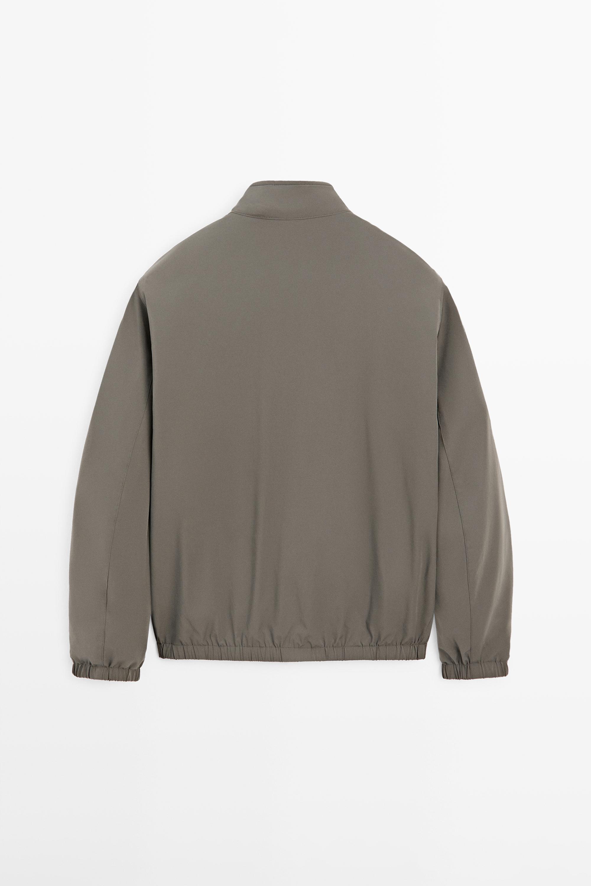 Short reversible jacket — GREY