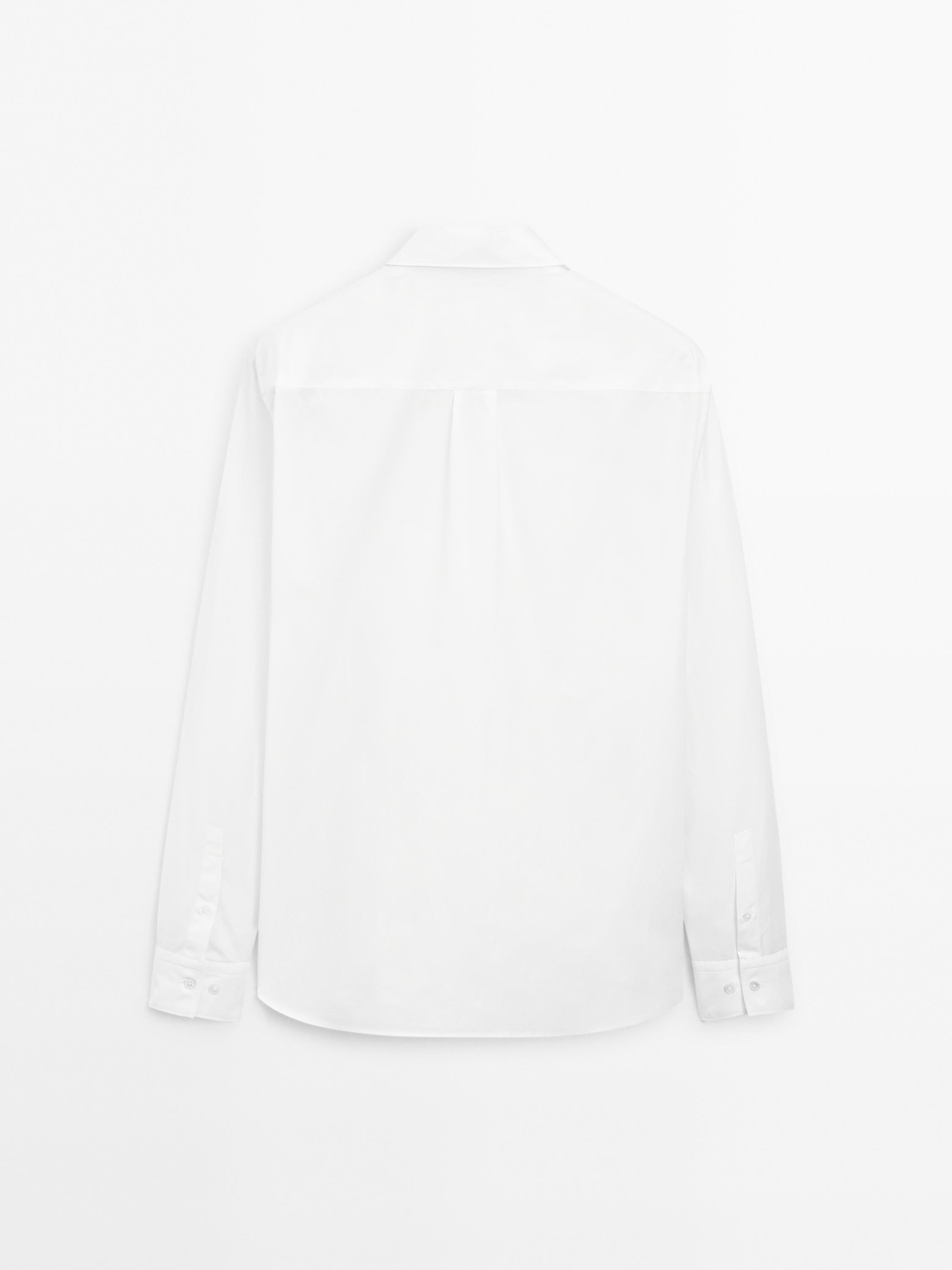 Regular-fit 100% cotton shirt