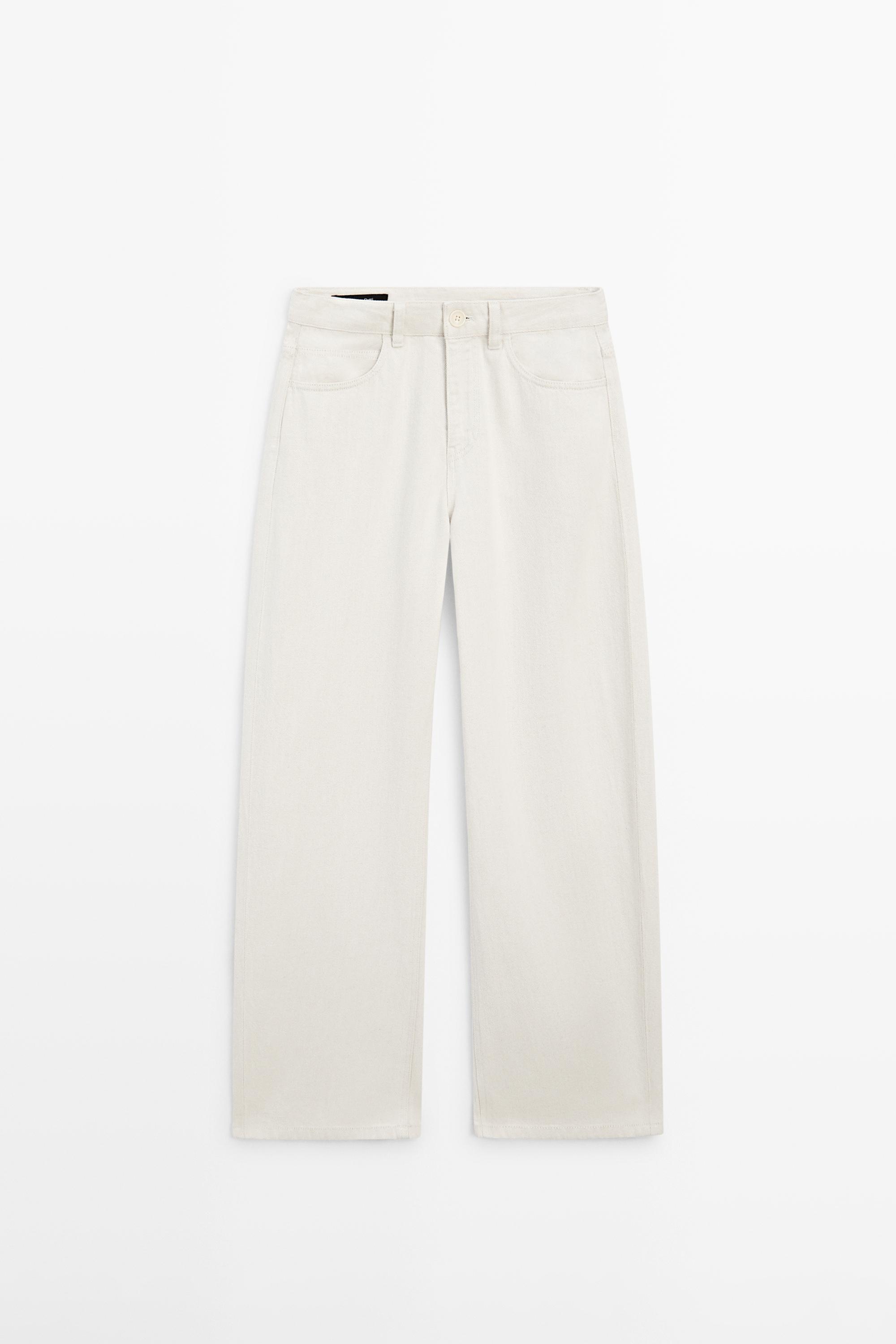 High-waist barrel fit jeans — CREAM