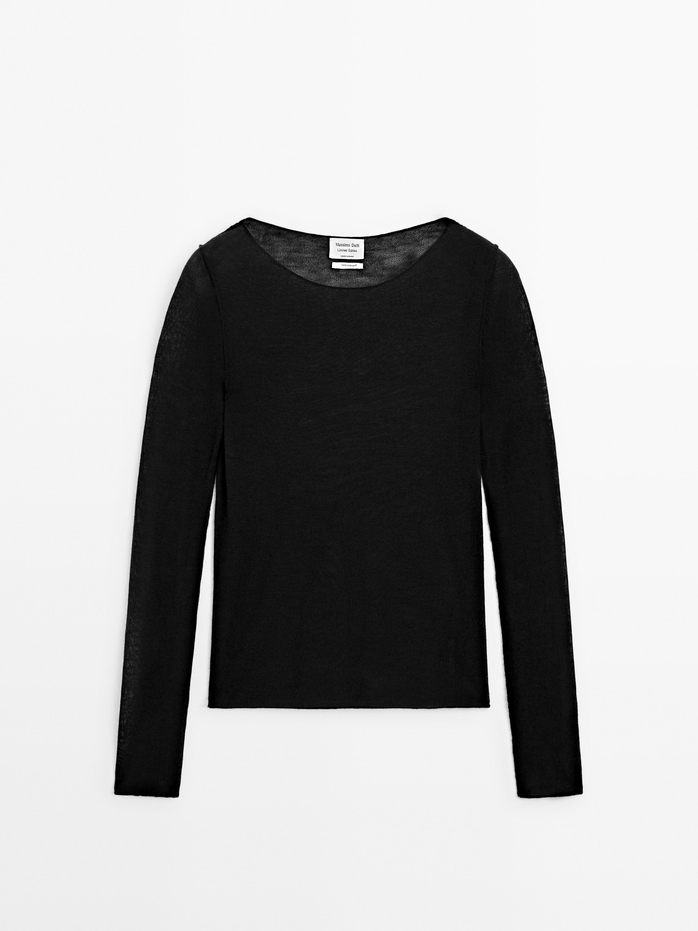 Crew neck cashmere sweater - Limited Edition