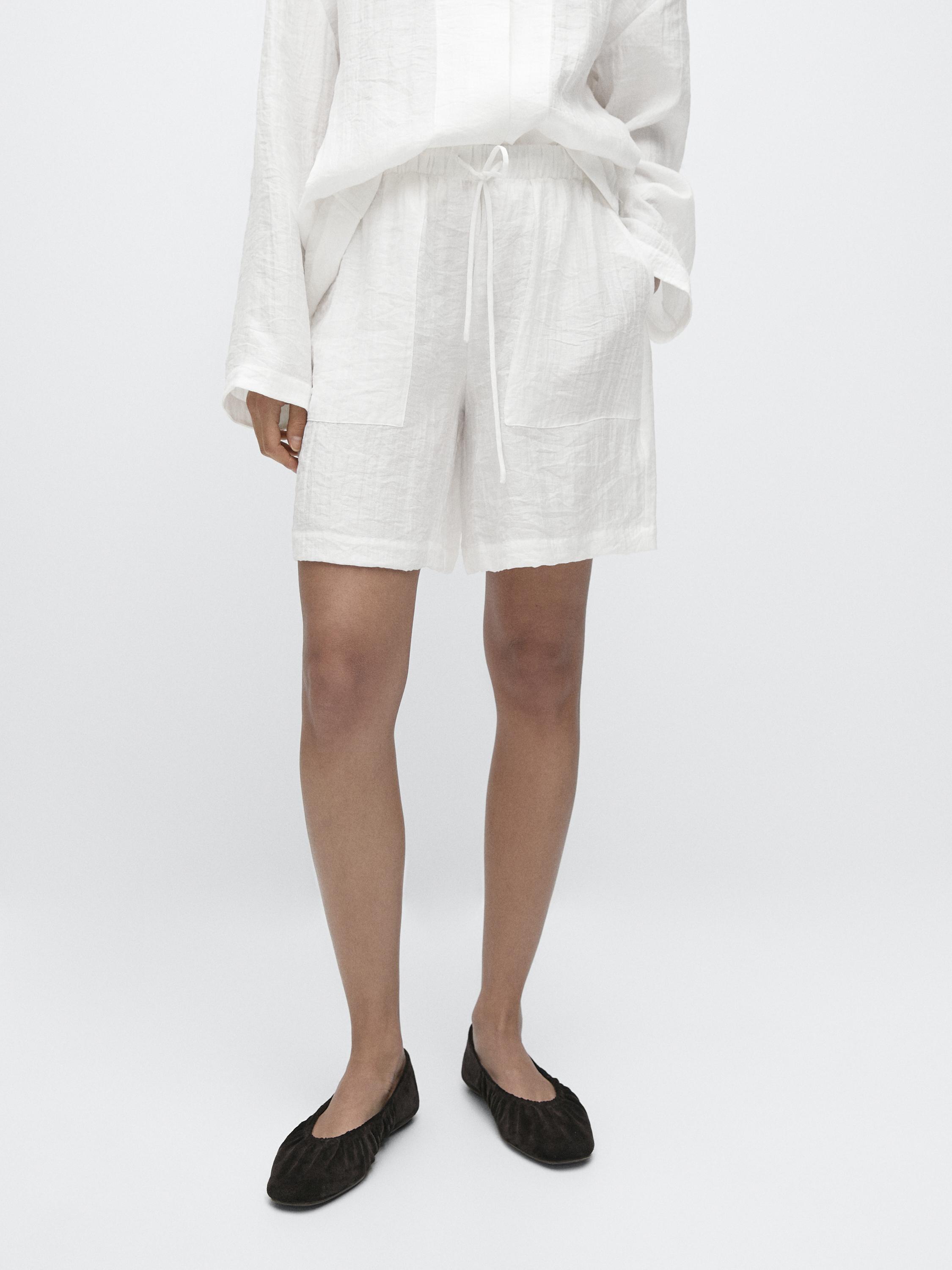 Bermuda corta fluida