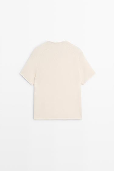 100% Cashmere Mock Turtleneck Sweater — CREAM 6