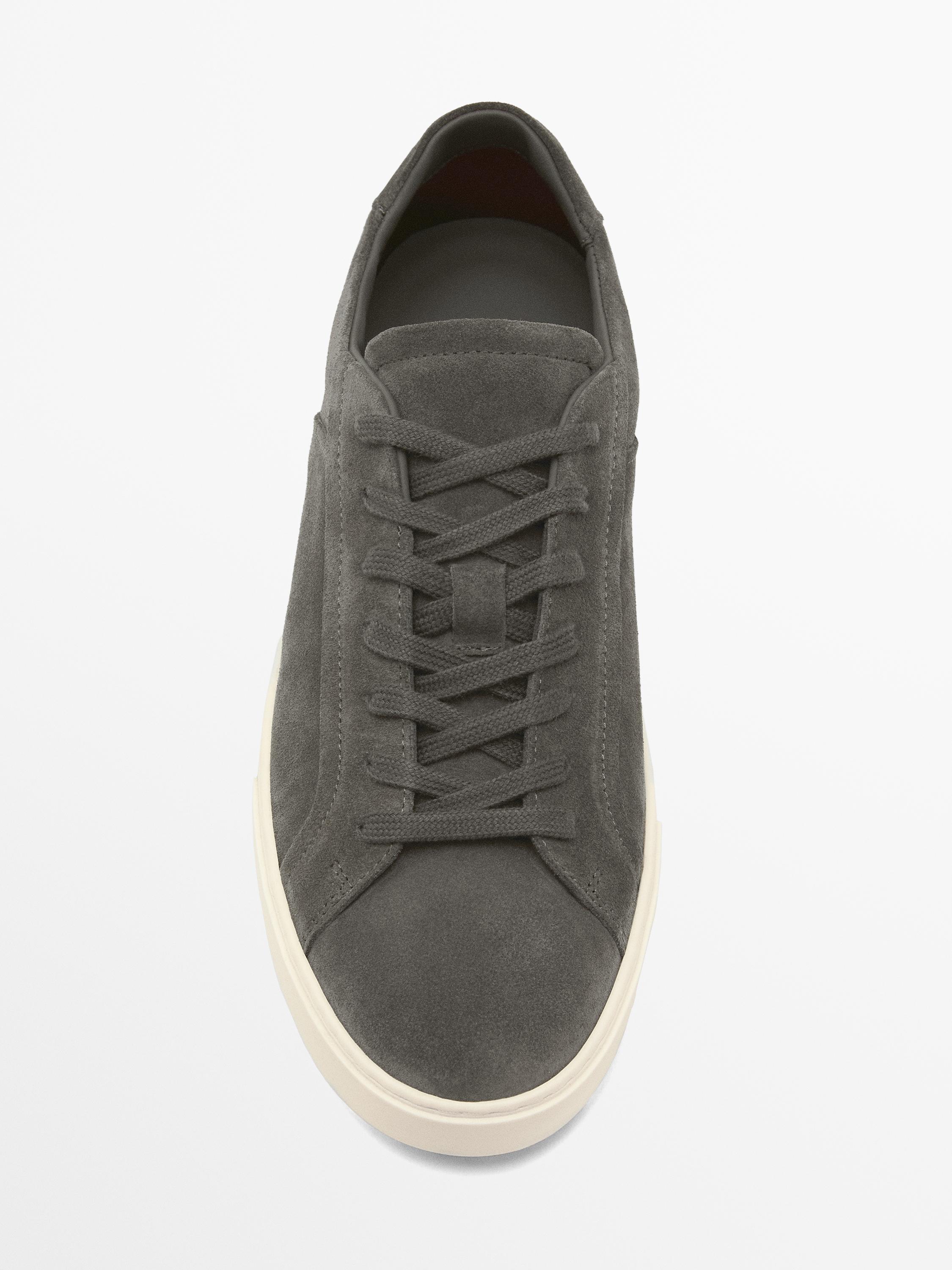Tennis croûte de cuir