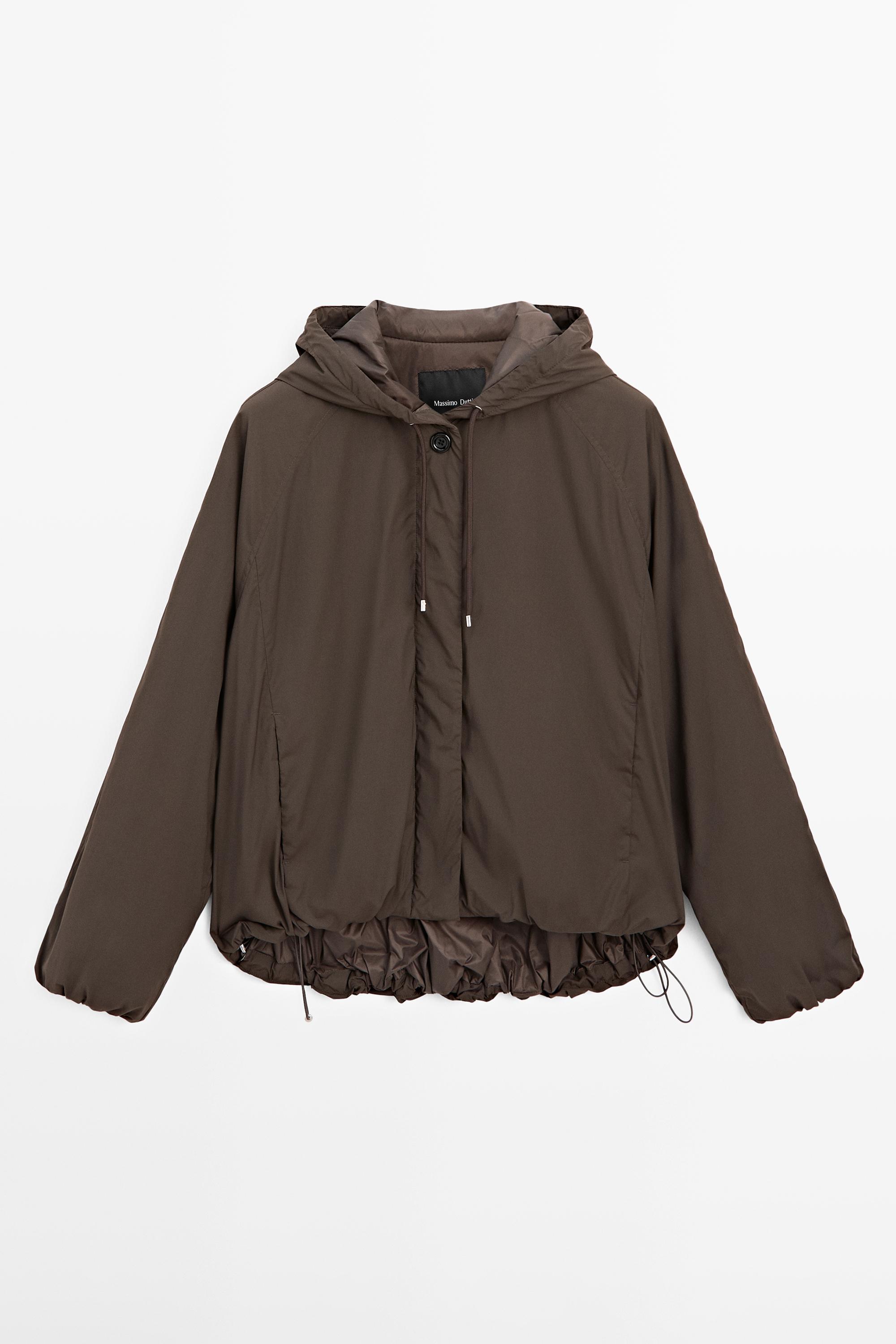 High neck puffer jacket