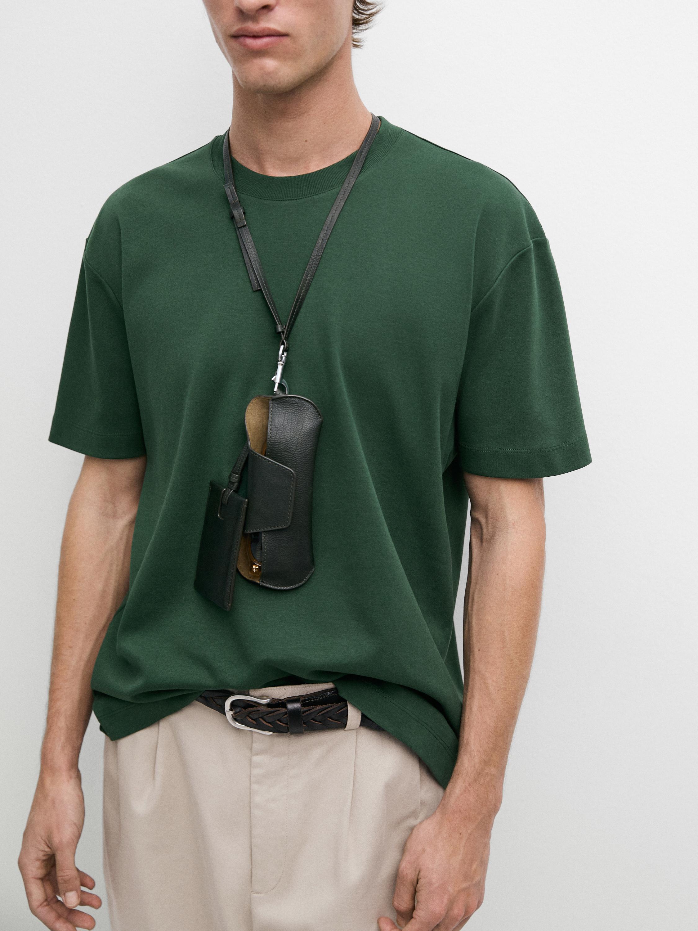 100% cotton short sleeve T-shirt — BOTTLE