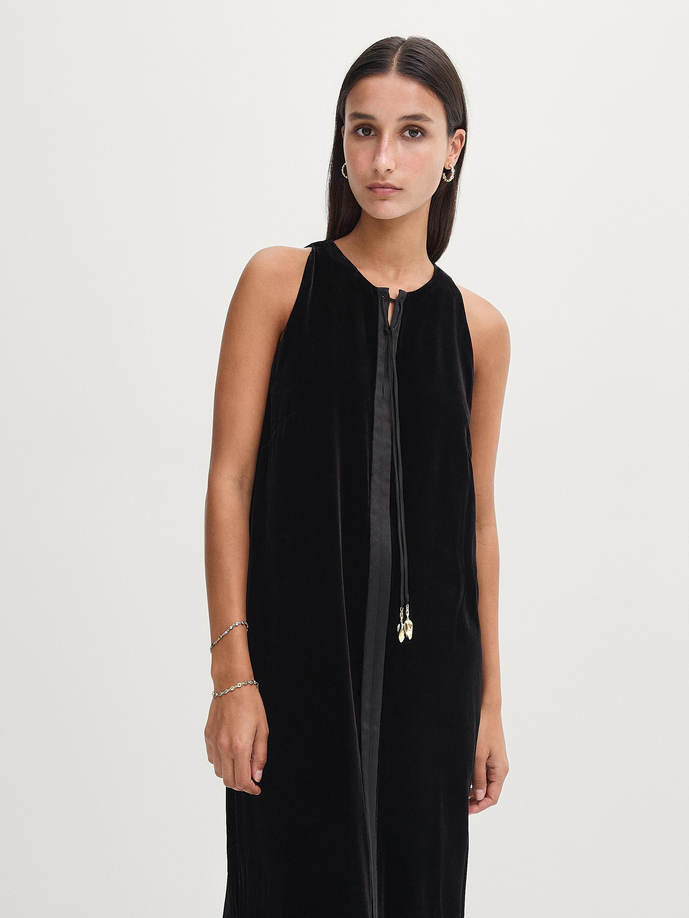 Massimo dutti velvet dress best sale