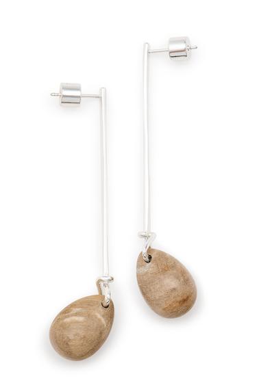 Seed dangle earrings - LIMITED EDITION — SILVER 8