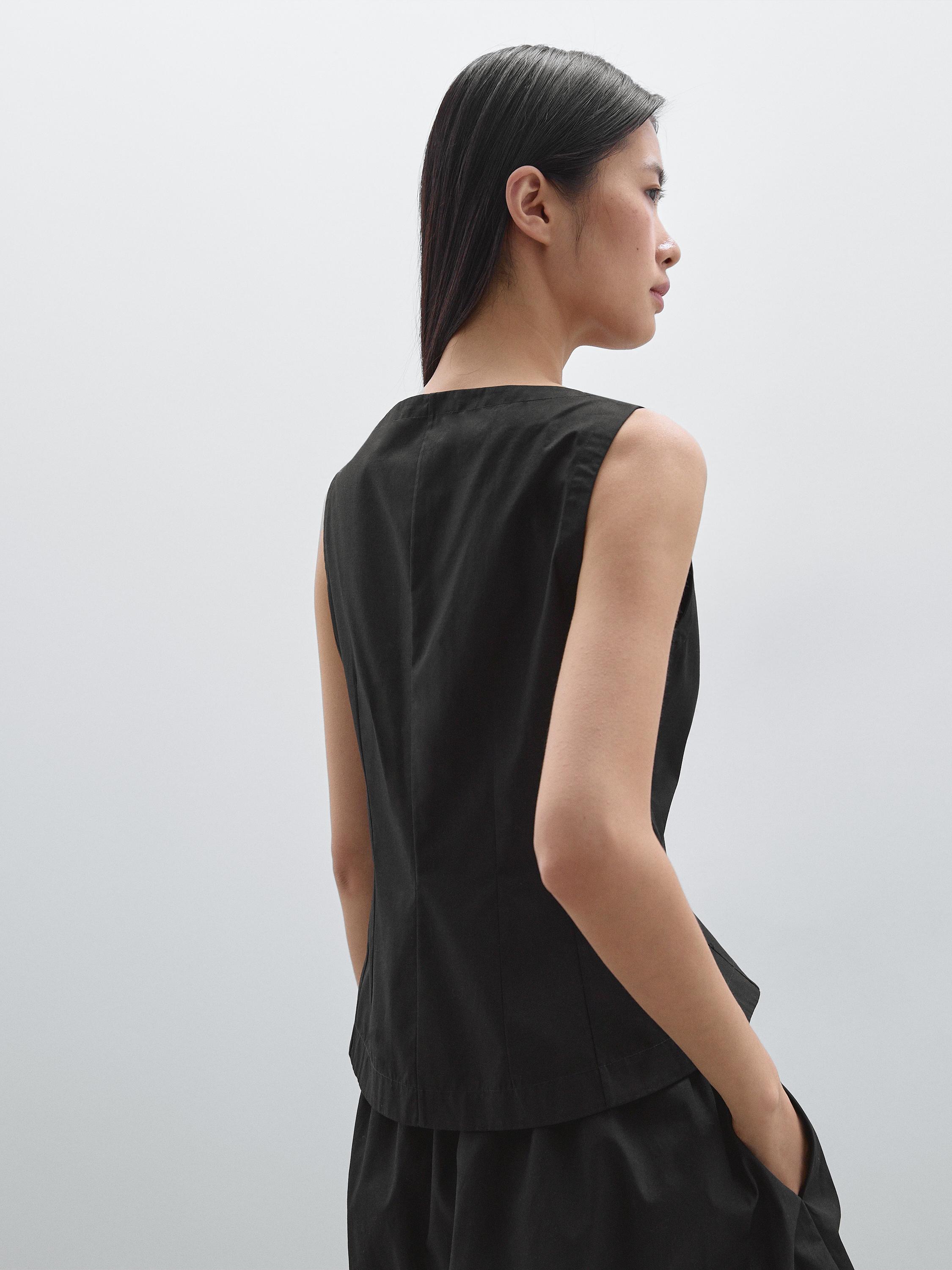 100% cotton corset waistcoat
