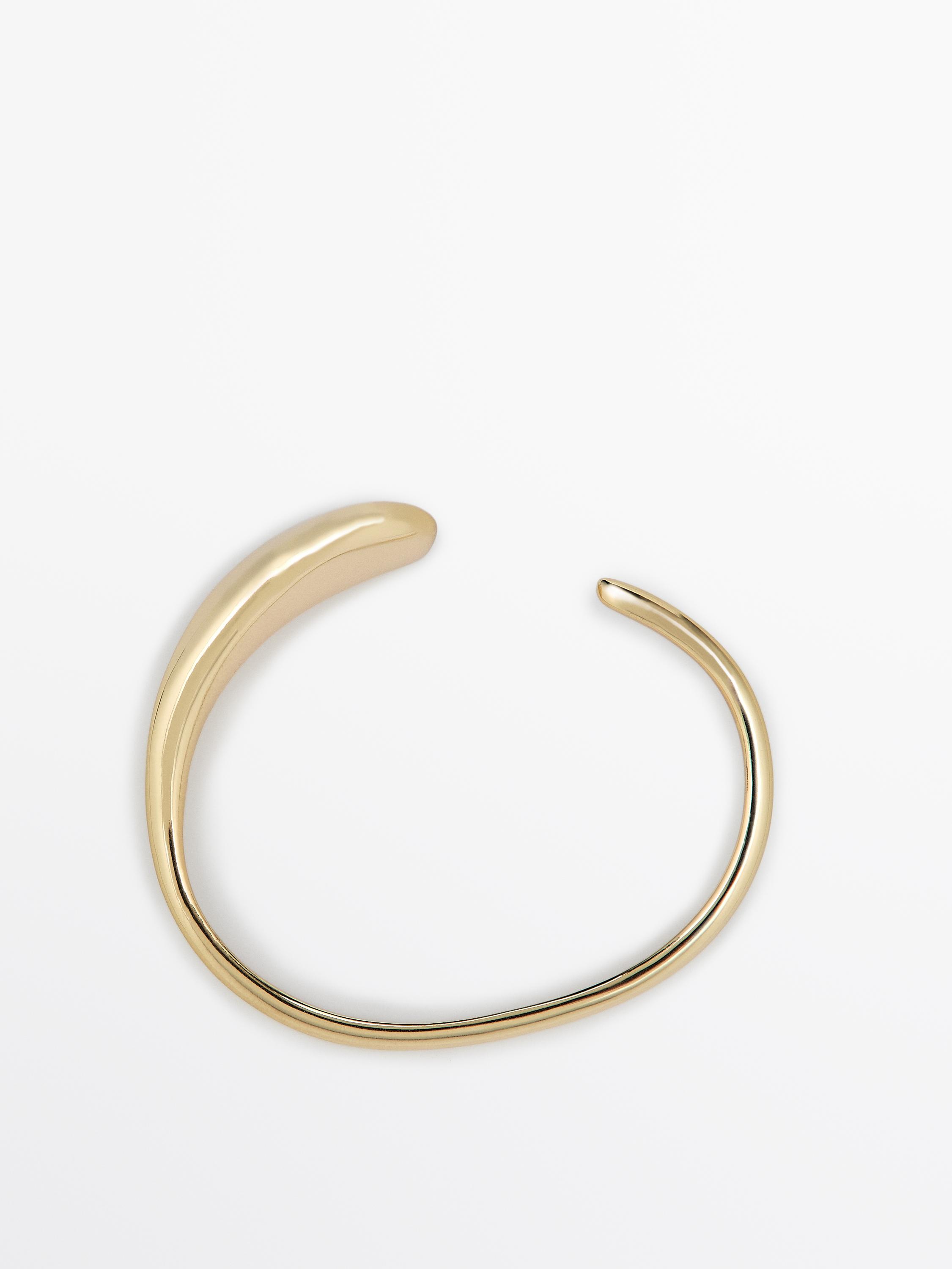 Abstract teardrop bracelet