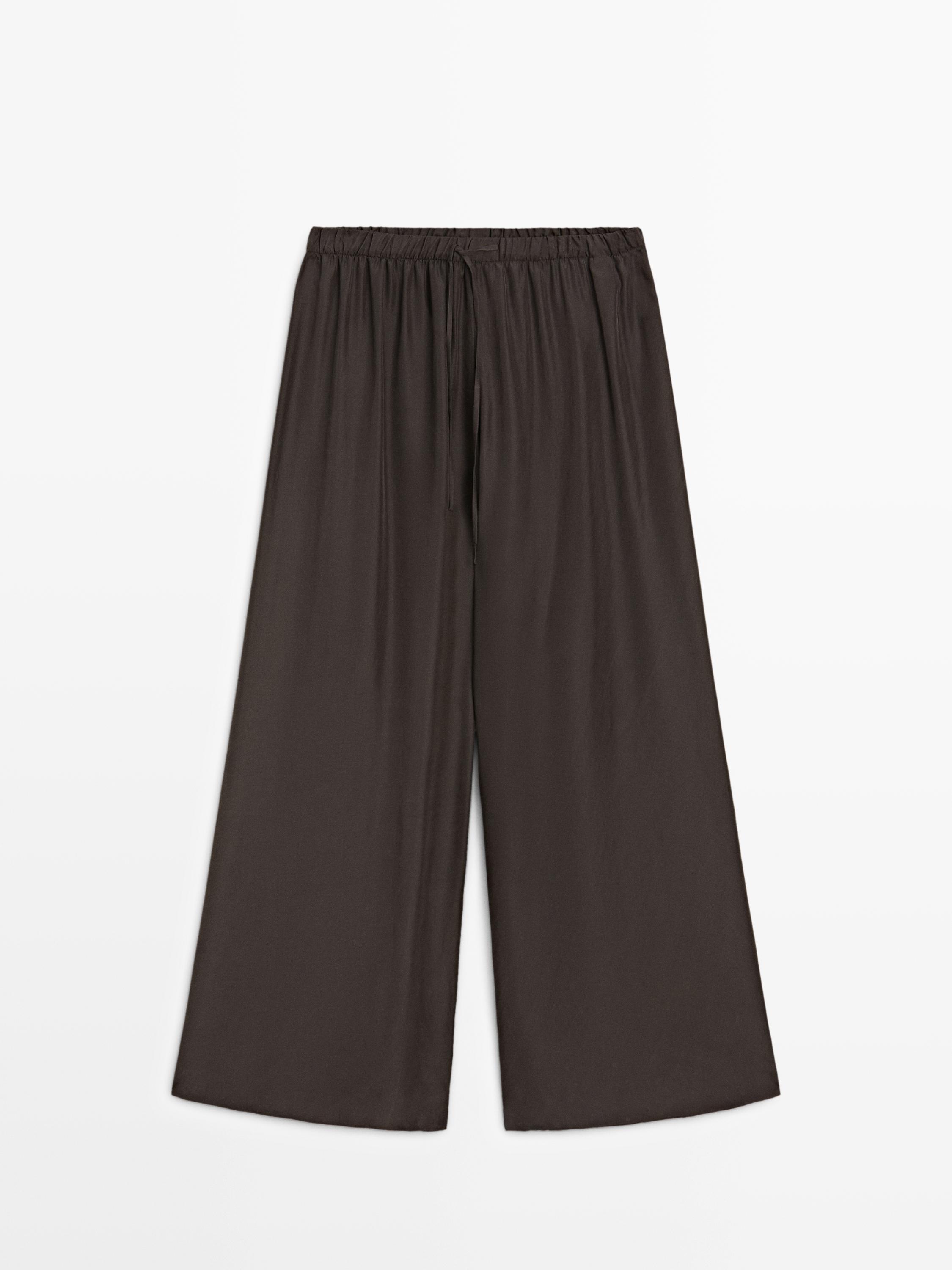 Flowing trousers with waist detail - STUDIO