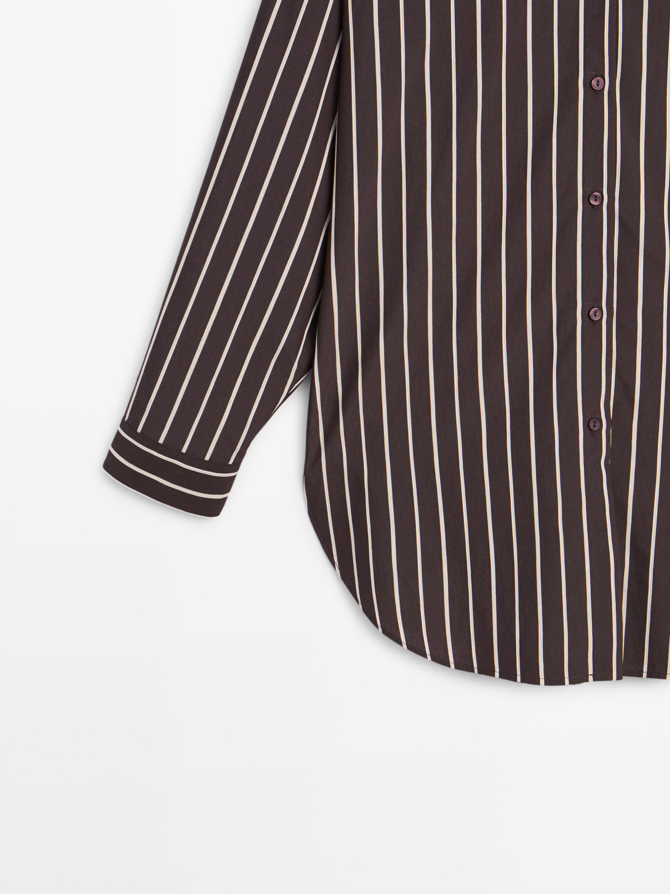Camisa rayas holgada