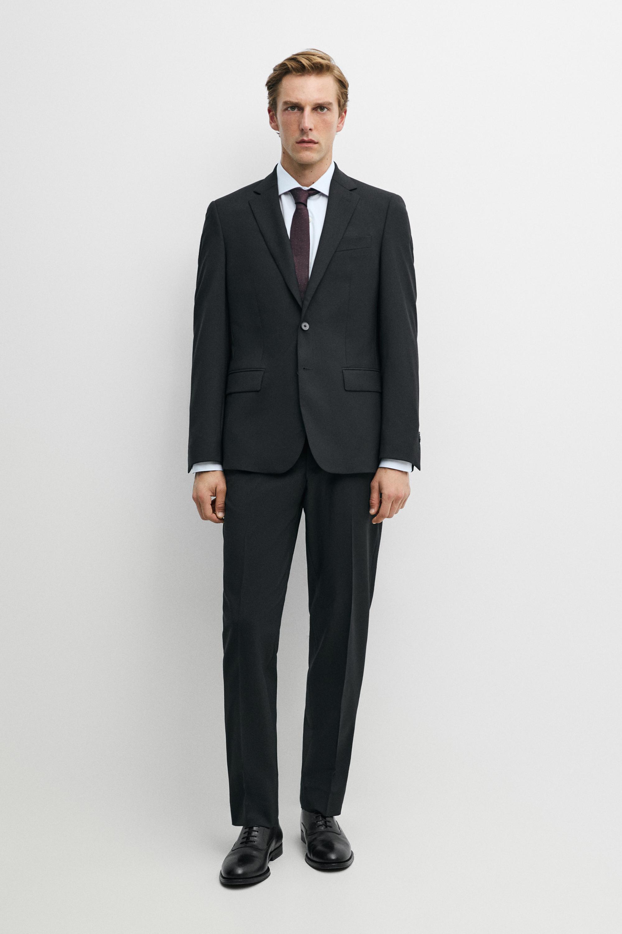 Slim fit 100% cotton shirt — SKY BLUE