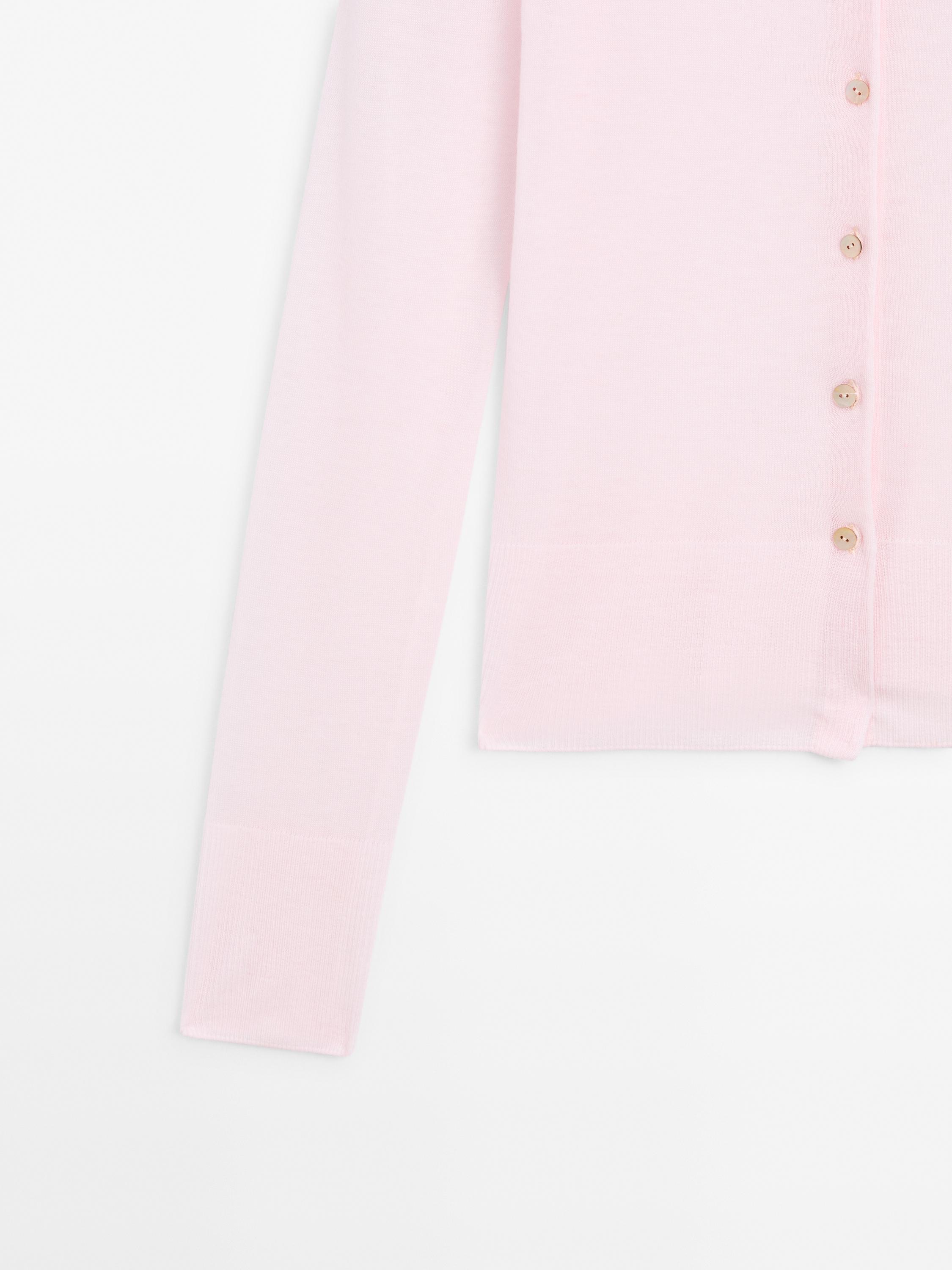 Lightweight 100% wool cardigan - STUDIO
