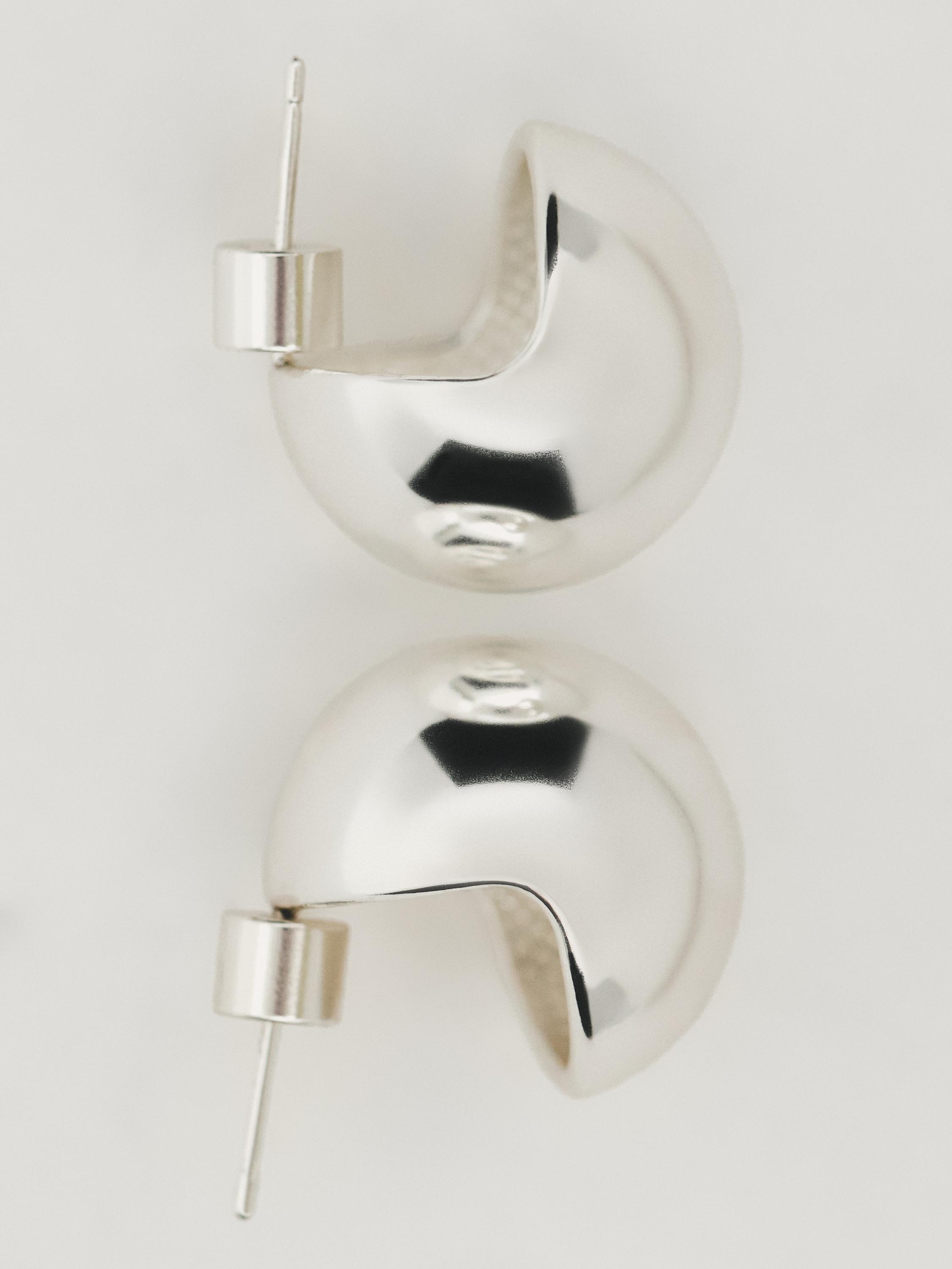 Ball detail earrings