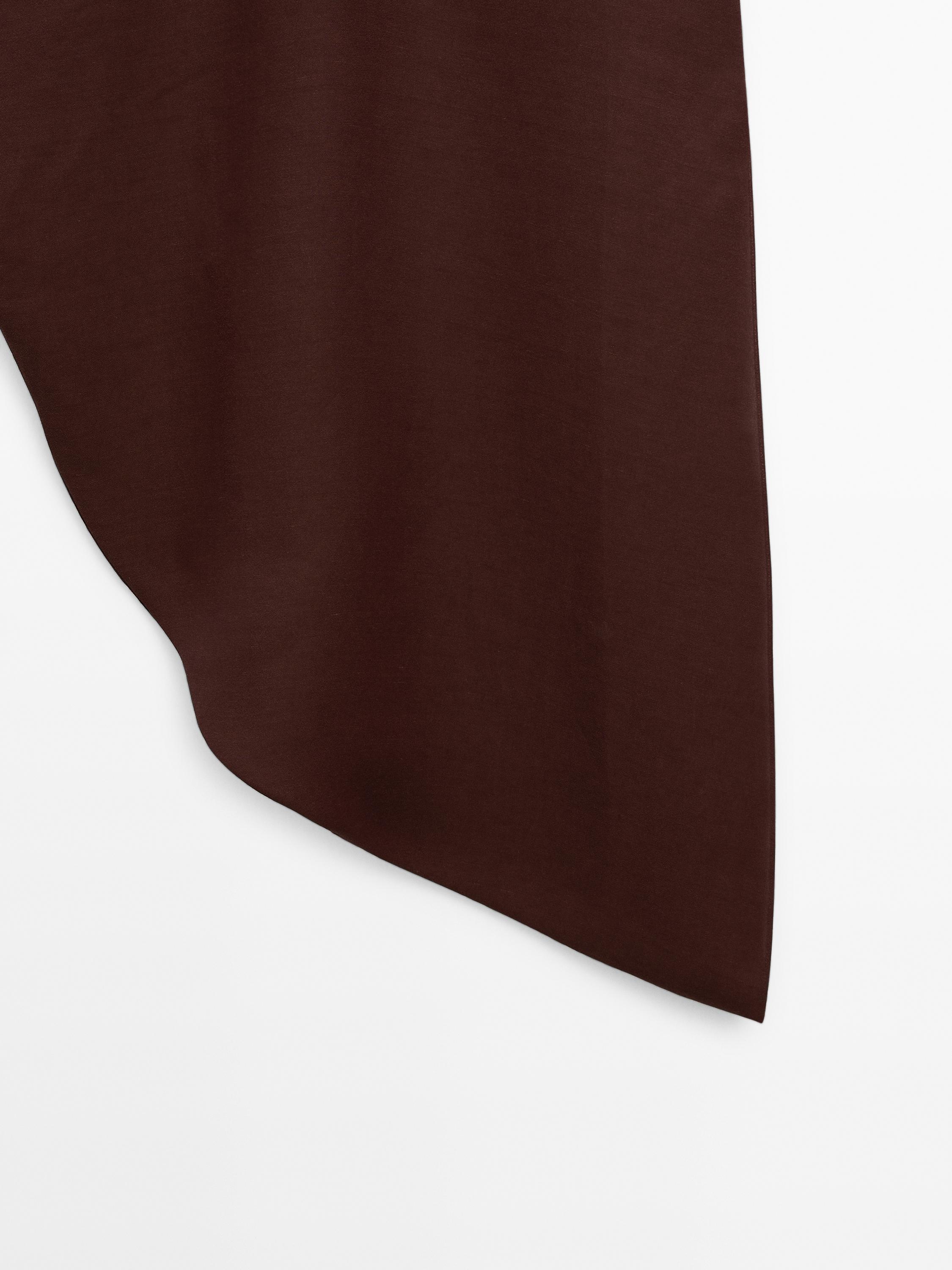 Midi dress with asymmetric hem - Limited Edition