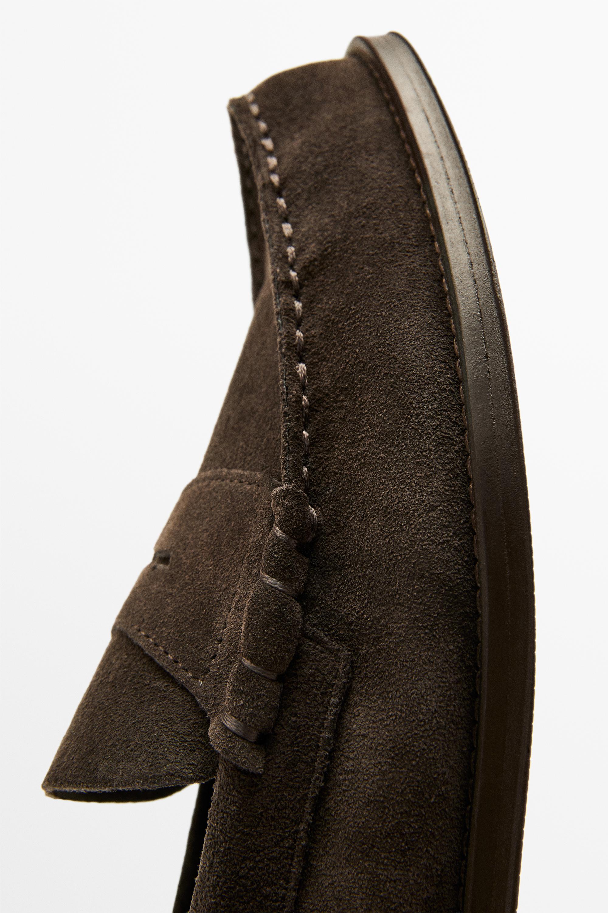 Penny loafers · Brown · Loafer | Massimo Dutti