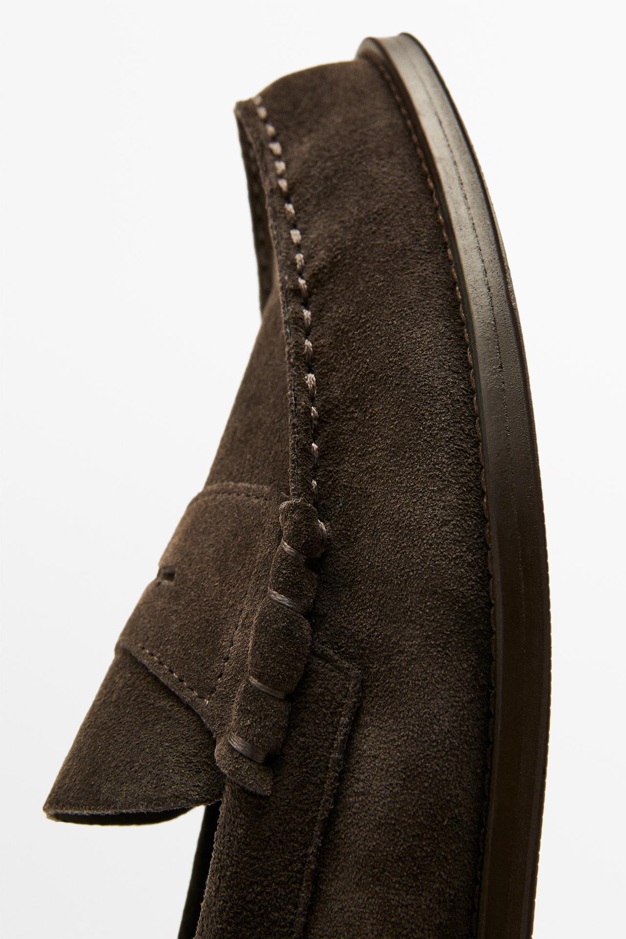 Penny loafers — BROWN