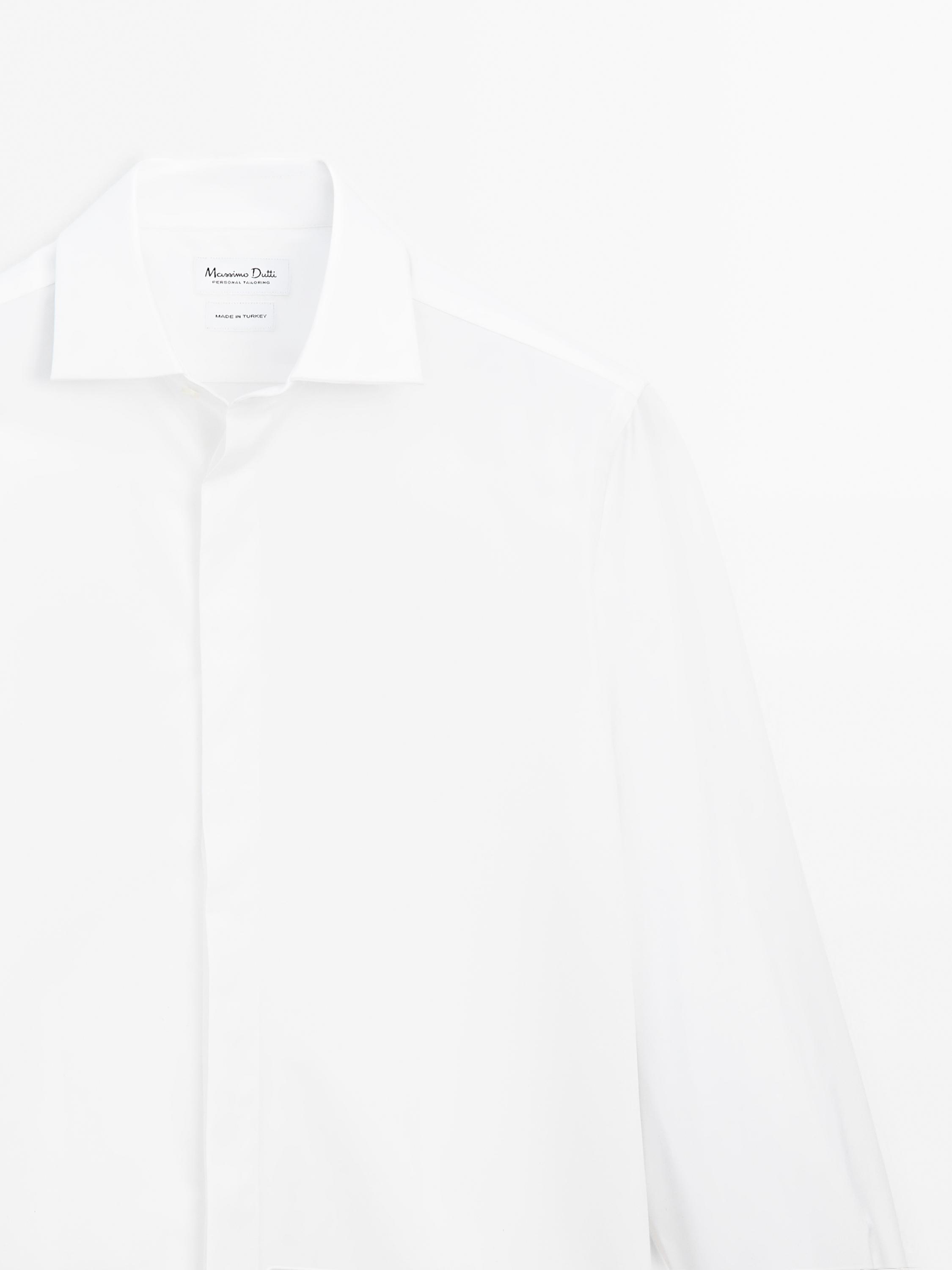 Chemise slim 100 % coton