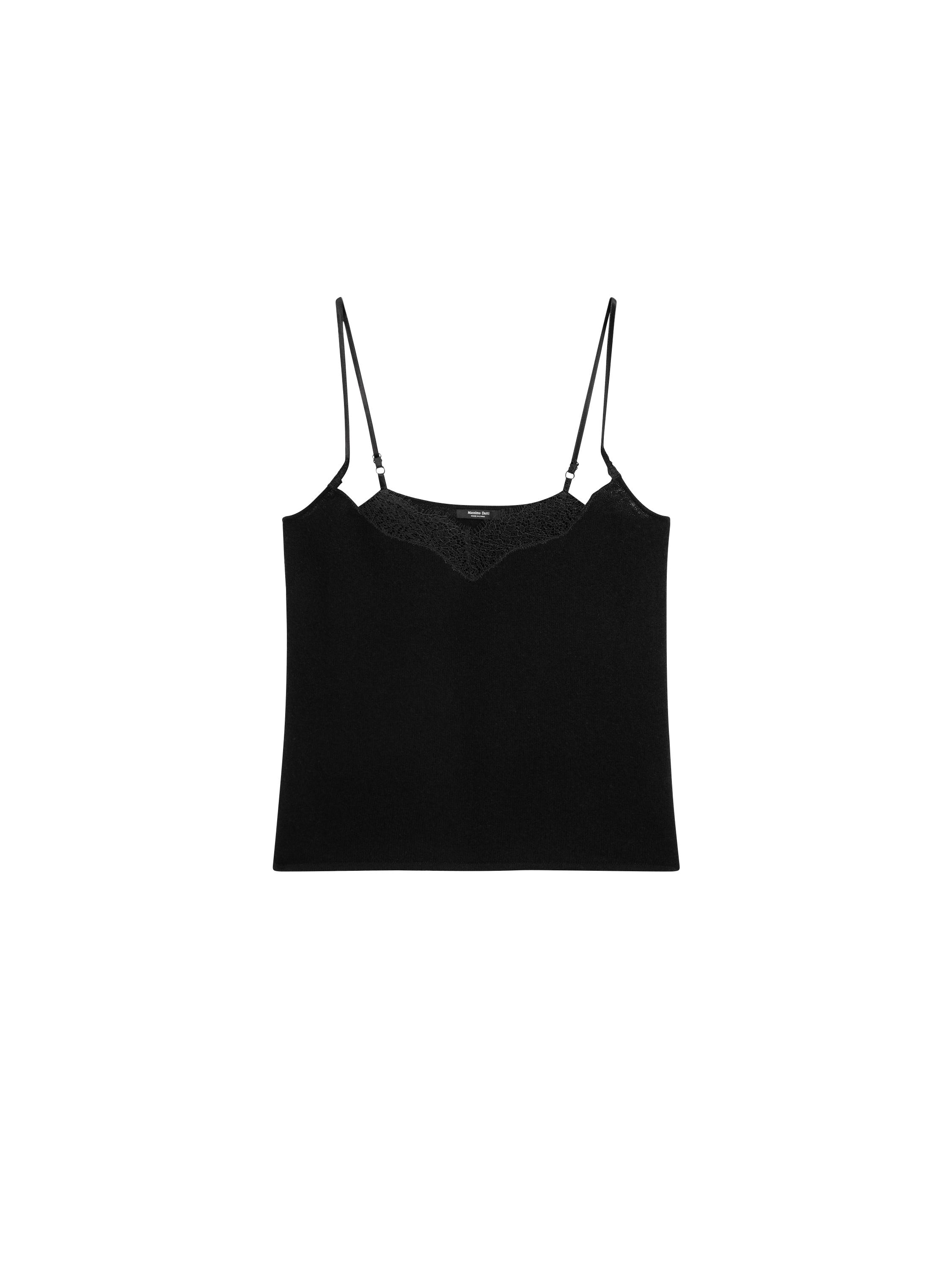 ★ Massimo Dutti★ Contrast camisole long one-piece 0662958 Massimo Dutti Massimo Dutti Contrast camisole dress -Studio