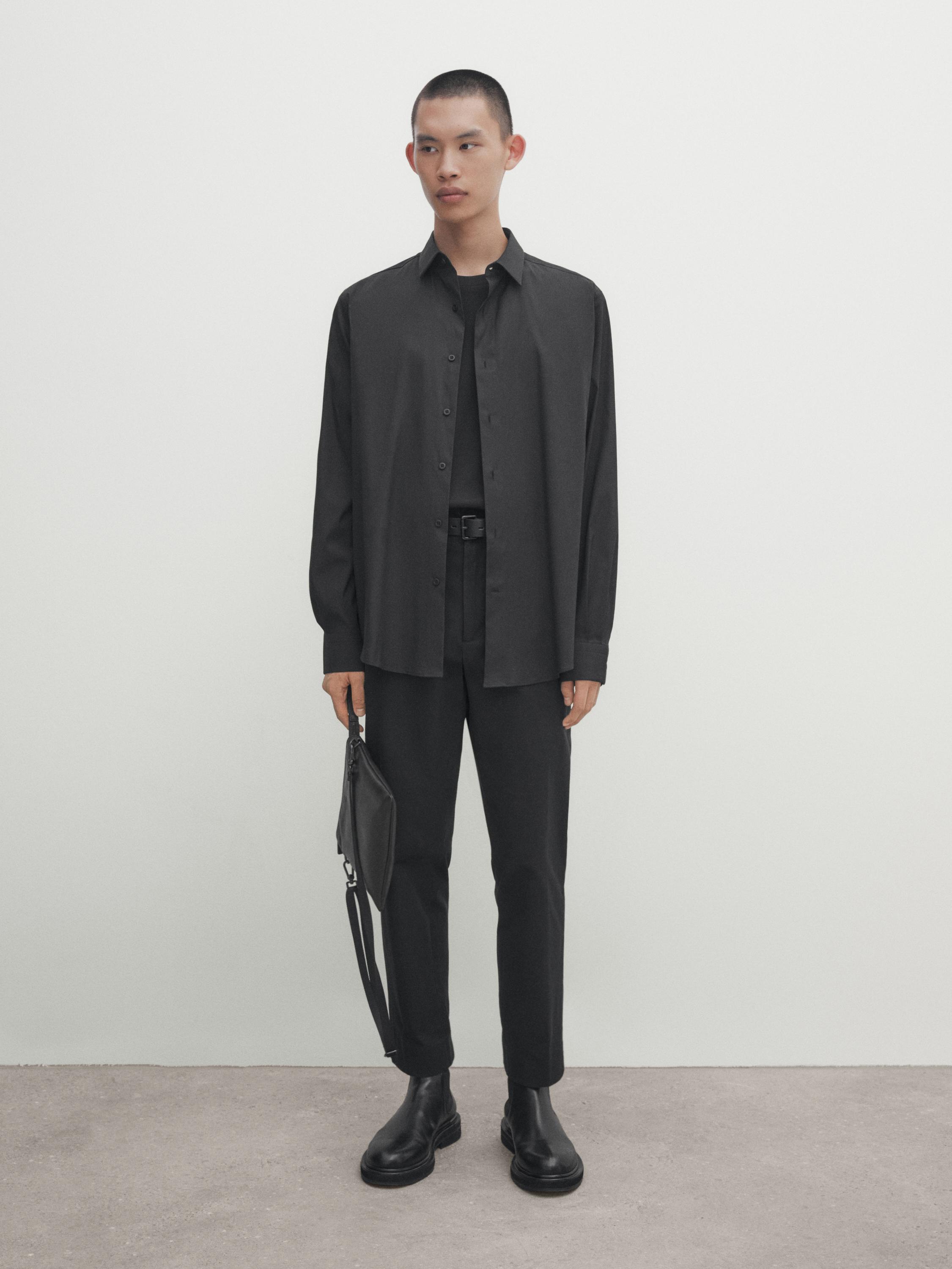 Camisa stretch slim fit -Studio