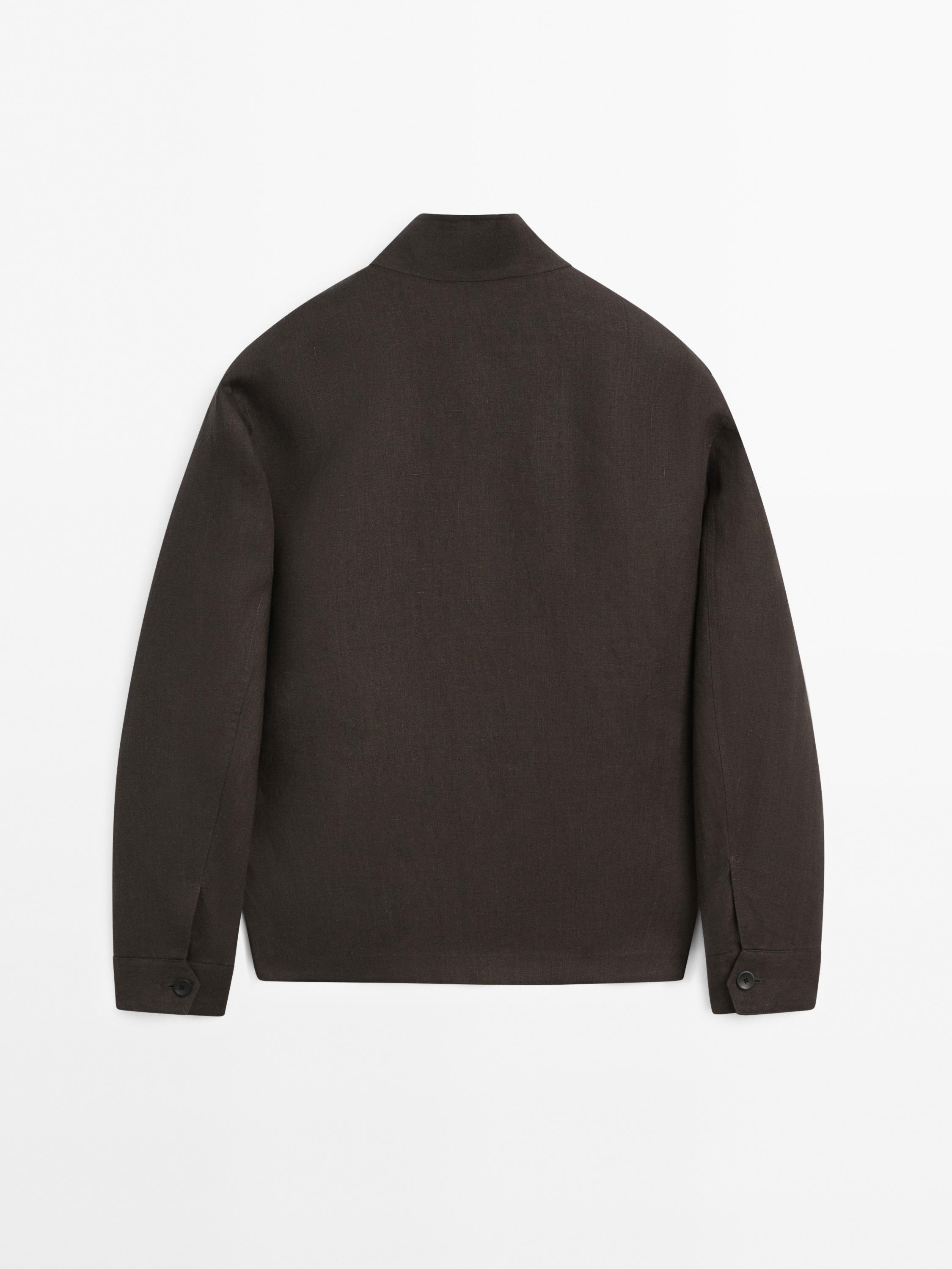 100% linen jacket with pockets - Limited Edition