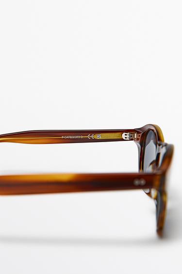 Round sunglasses — Caramel 3