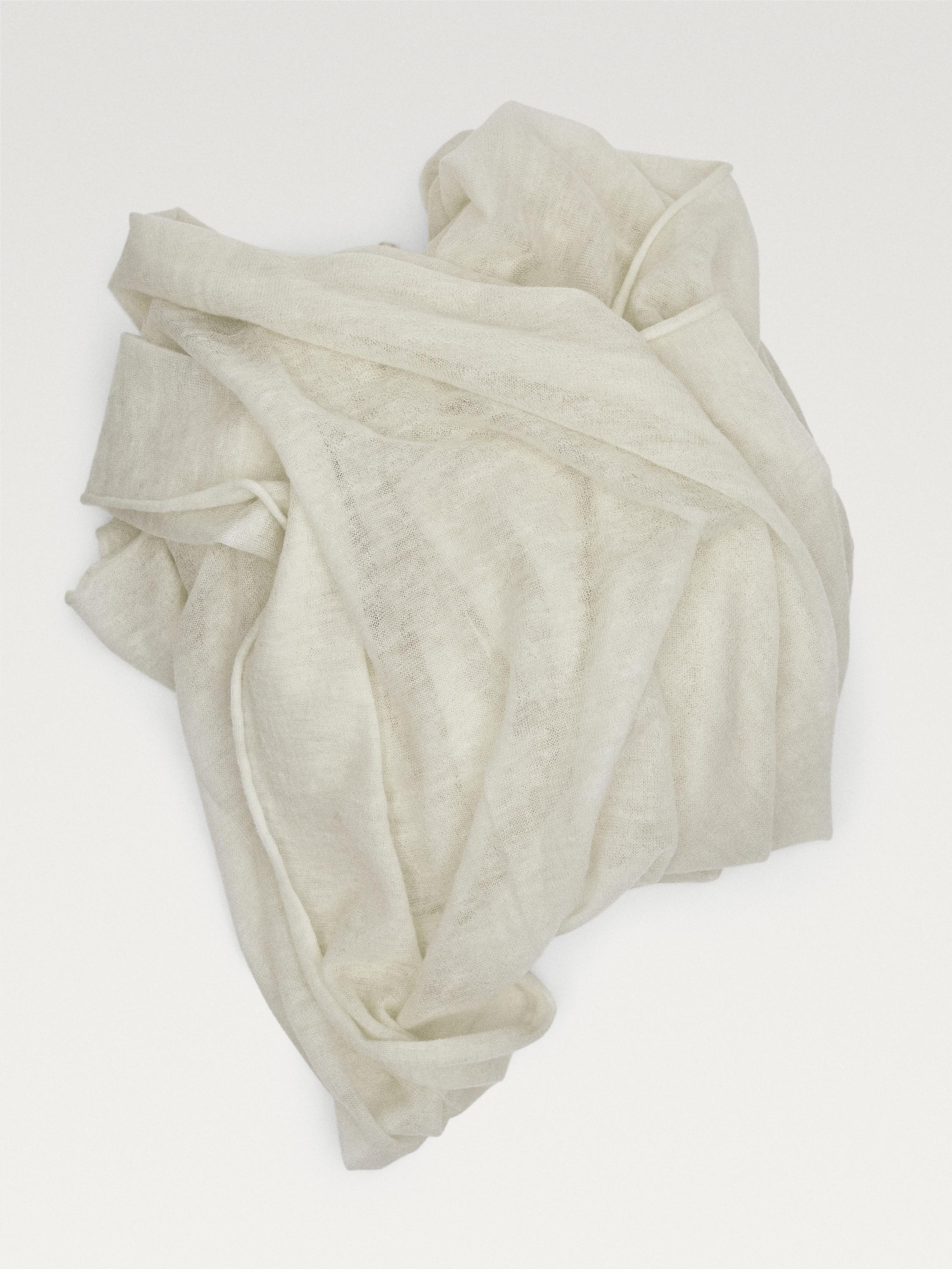 Fular punto 100% cashmere